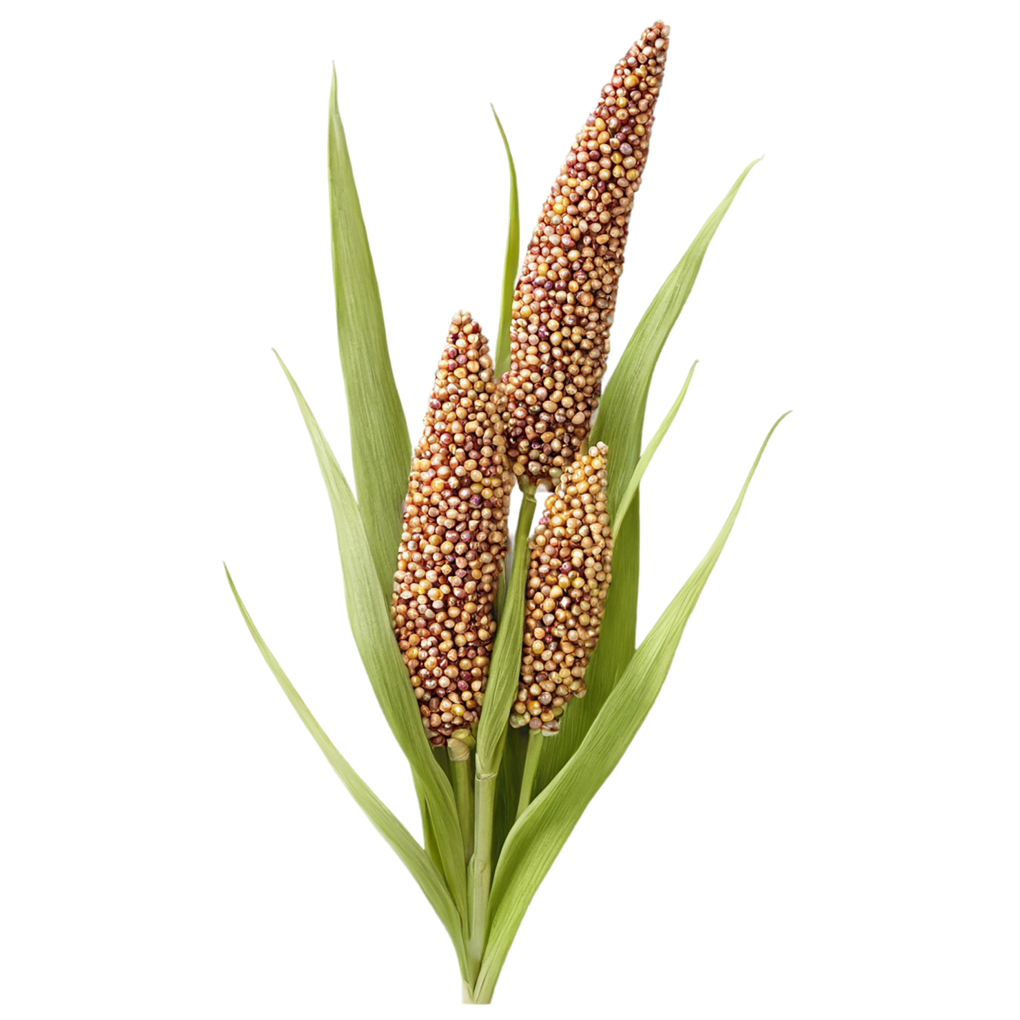 Sorghum grains isolated on transparent background #5657