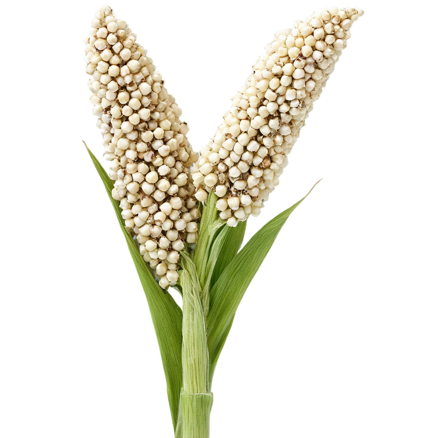 Sorghum grains isolated on transparent background #5665