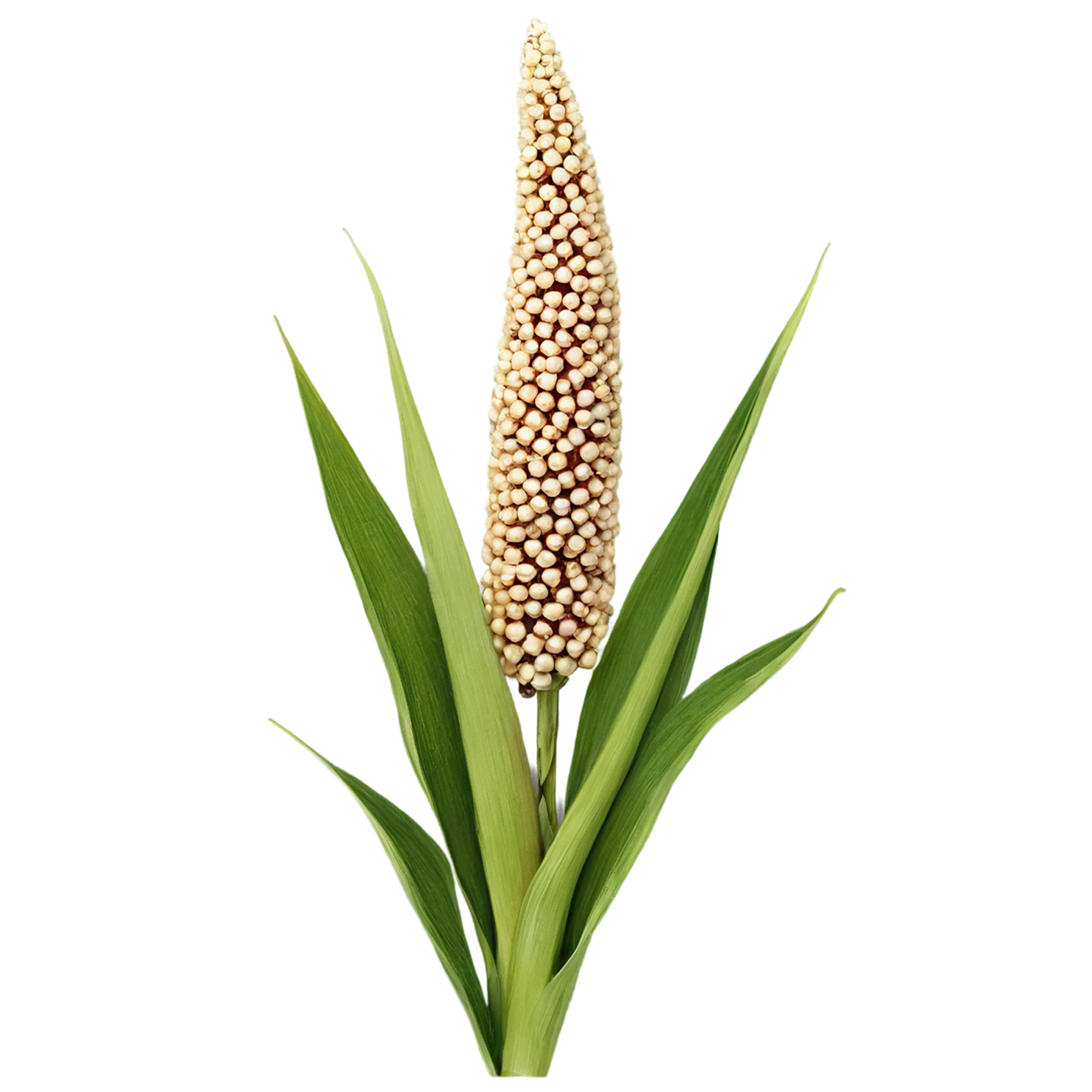 Sorghum grains isolated on transparent background #5667