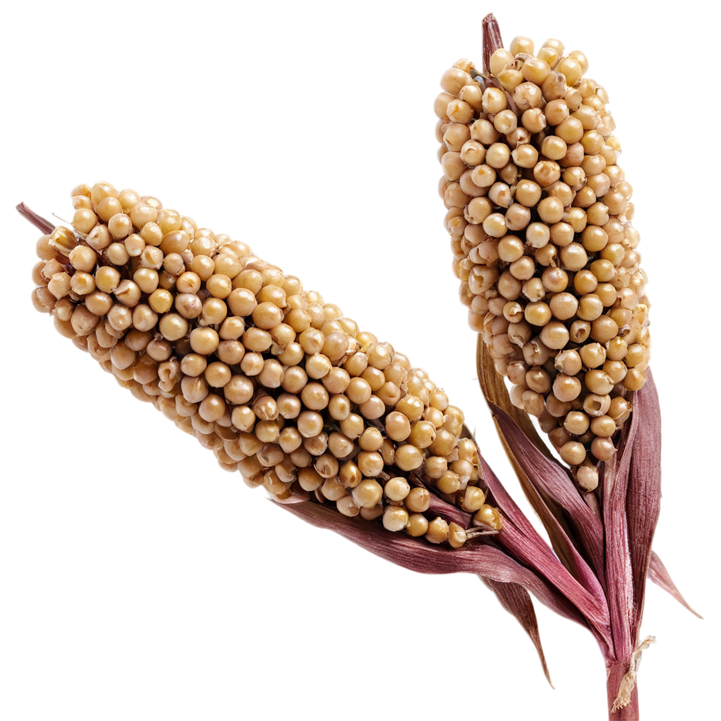 Sorghum grains isolated on transparent background #5669