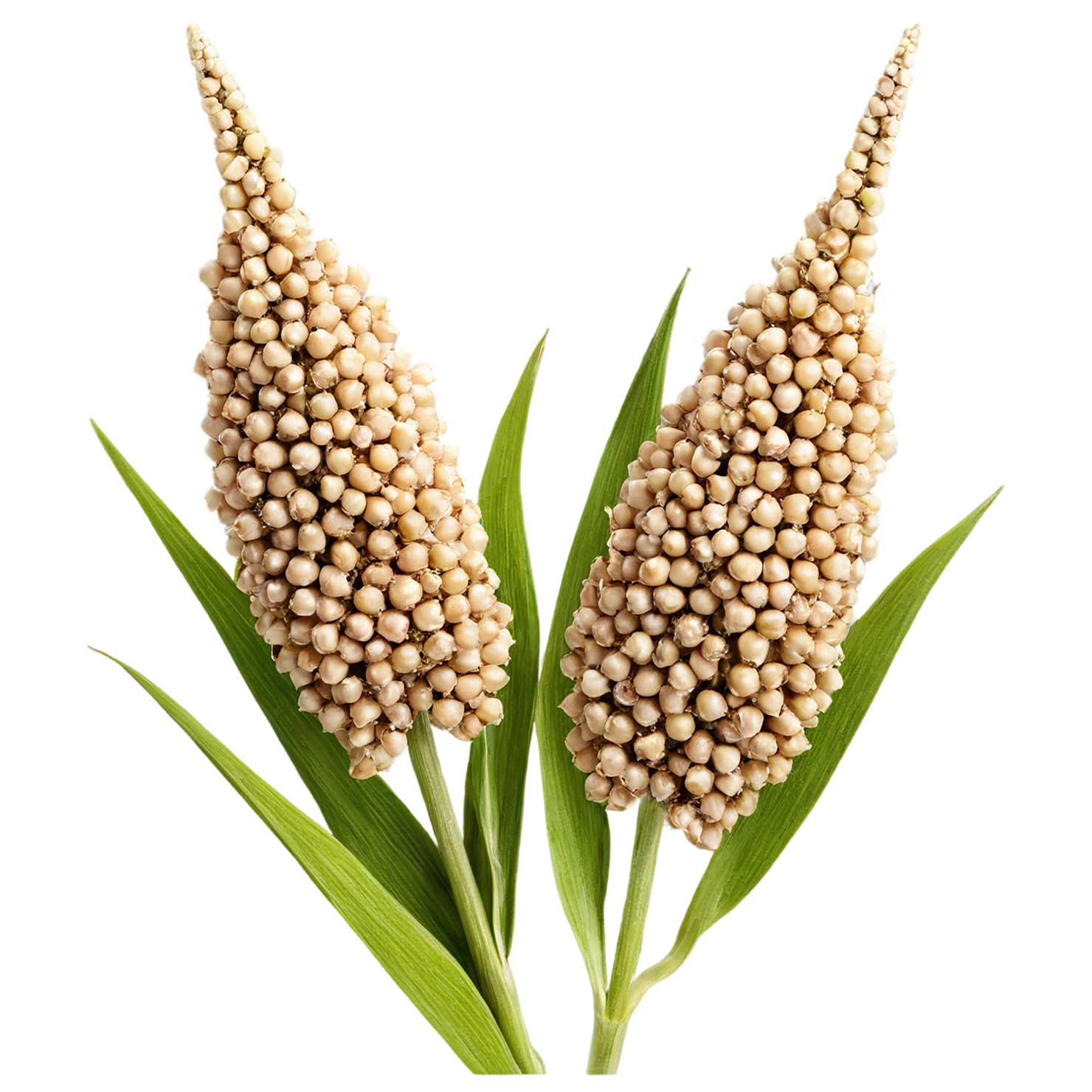 Sorghum grains isolated on transparent background #5670
