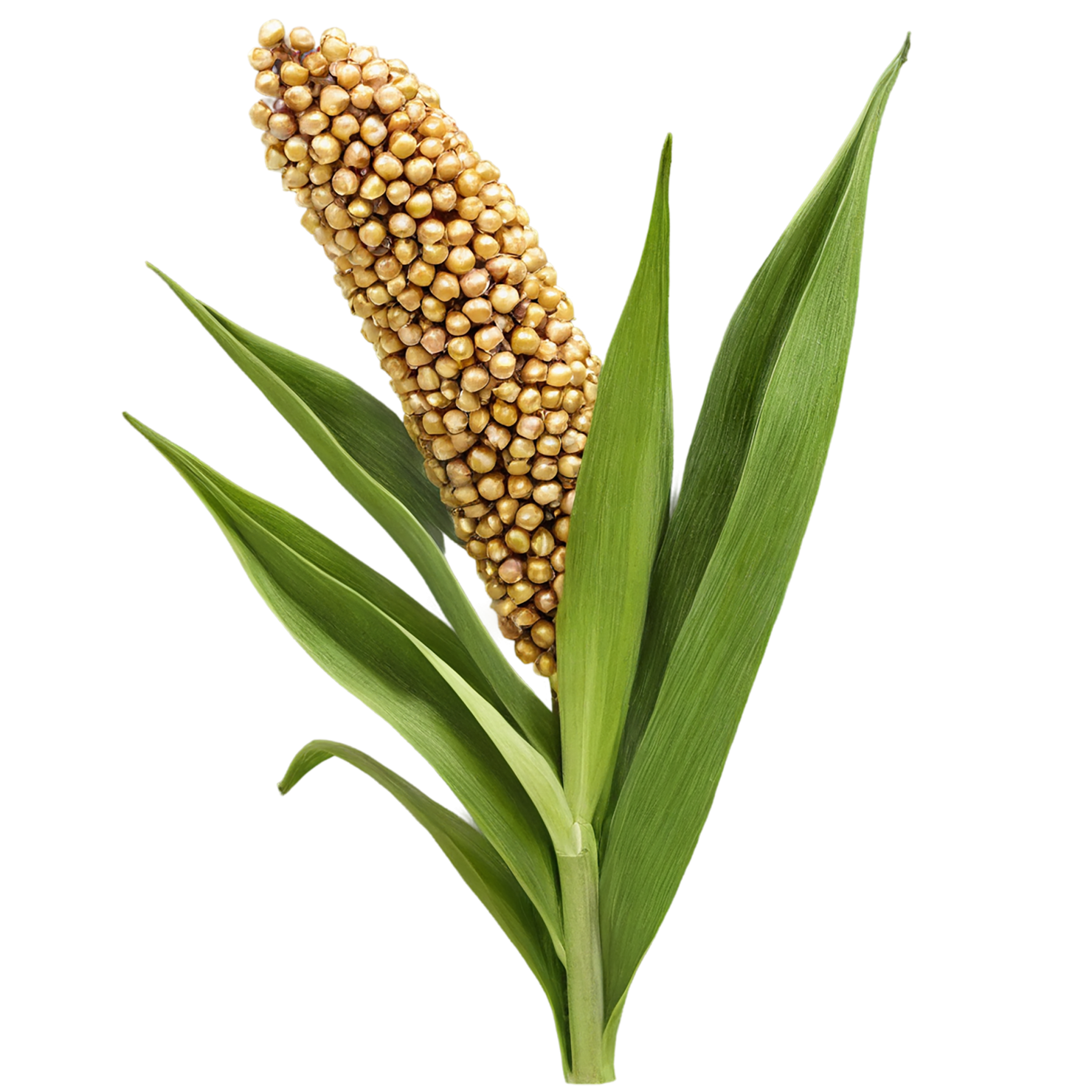 Sorghum grains isolated on transparent background #5679