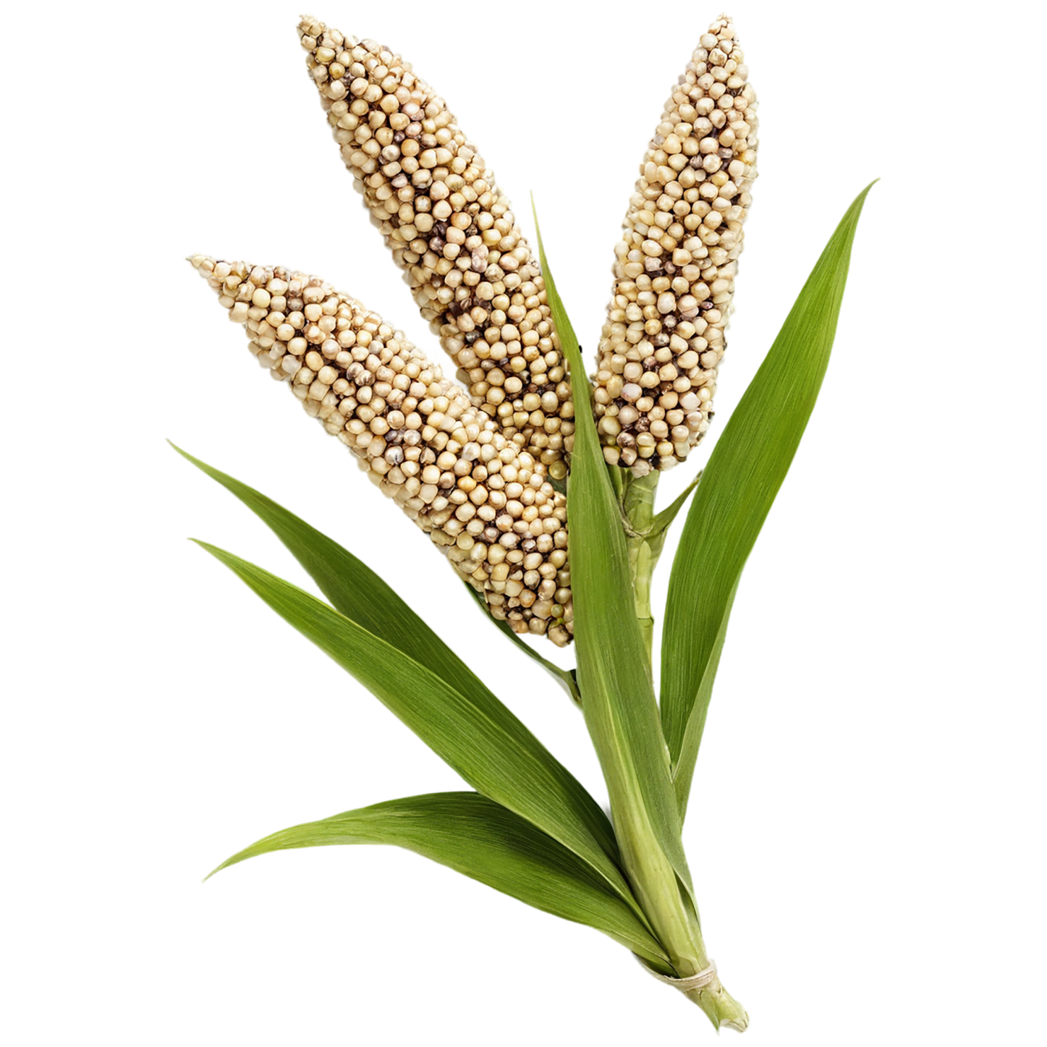 Sorghum grains isolated on transparent background #5680