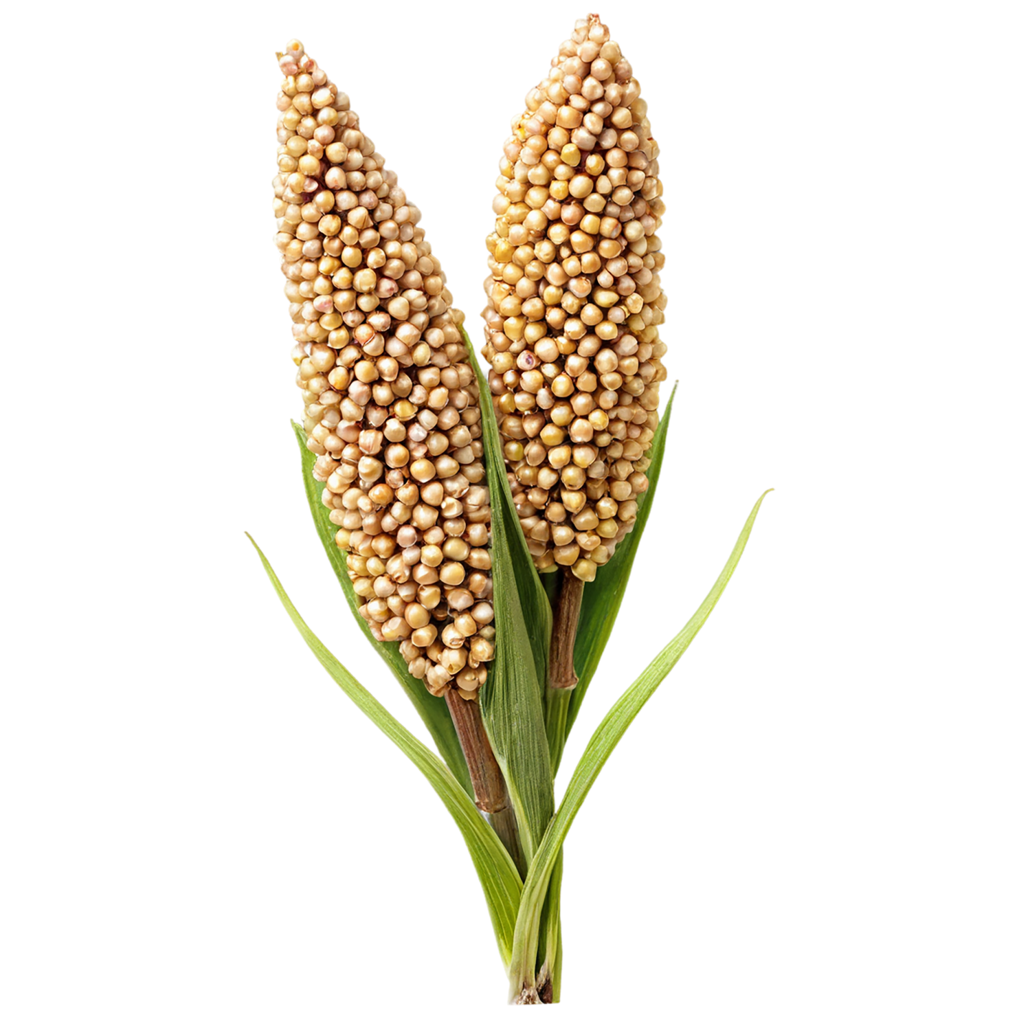 Sorghum grains isolated on transparent background #5688