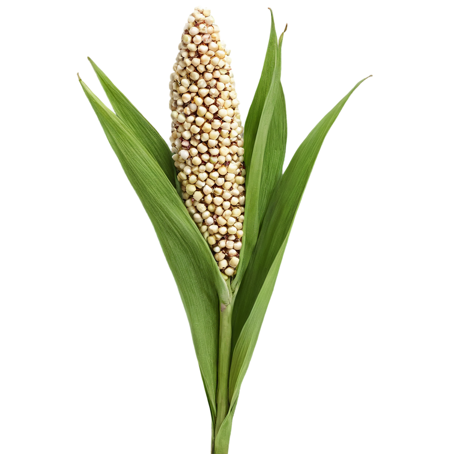 Sorghum grains isolated on transparent background #5690