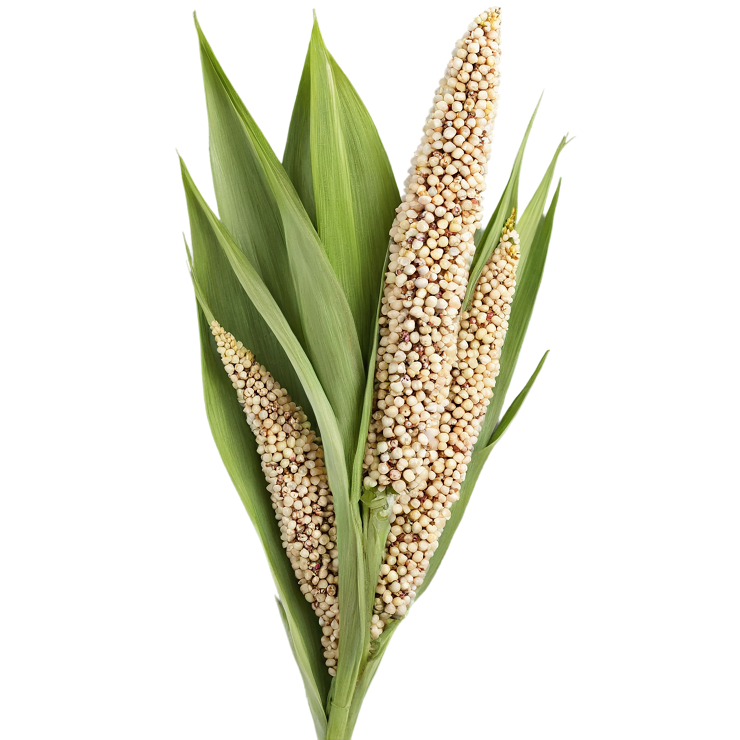 Sorghum grains isolated on transparent background #5692