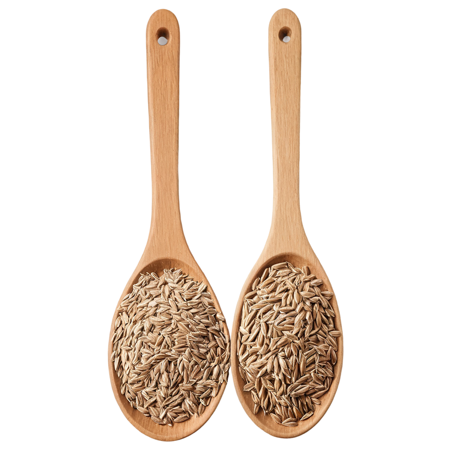 Rye grains isolated on transparent background #5717