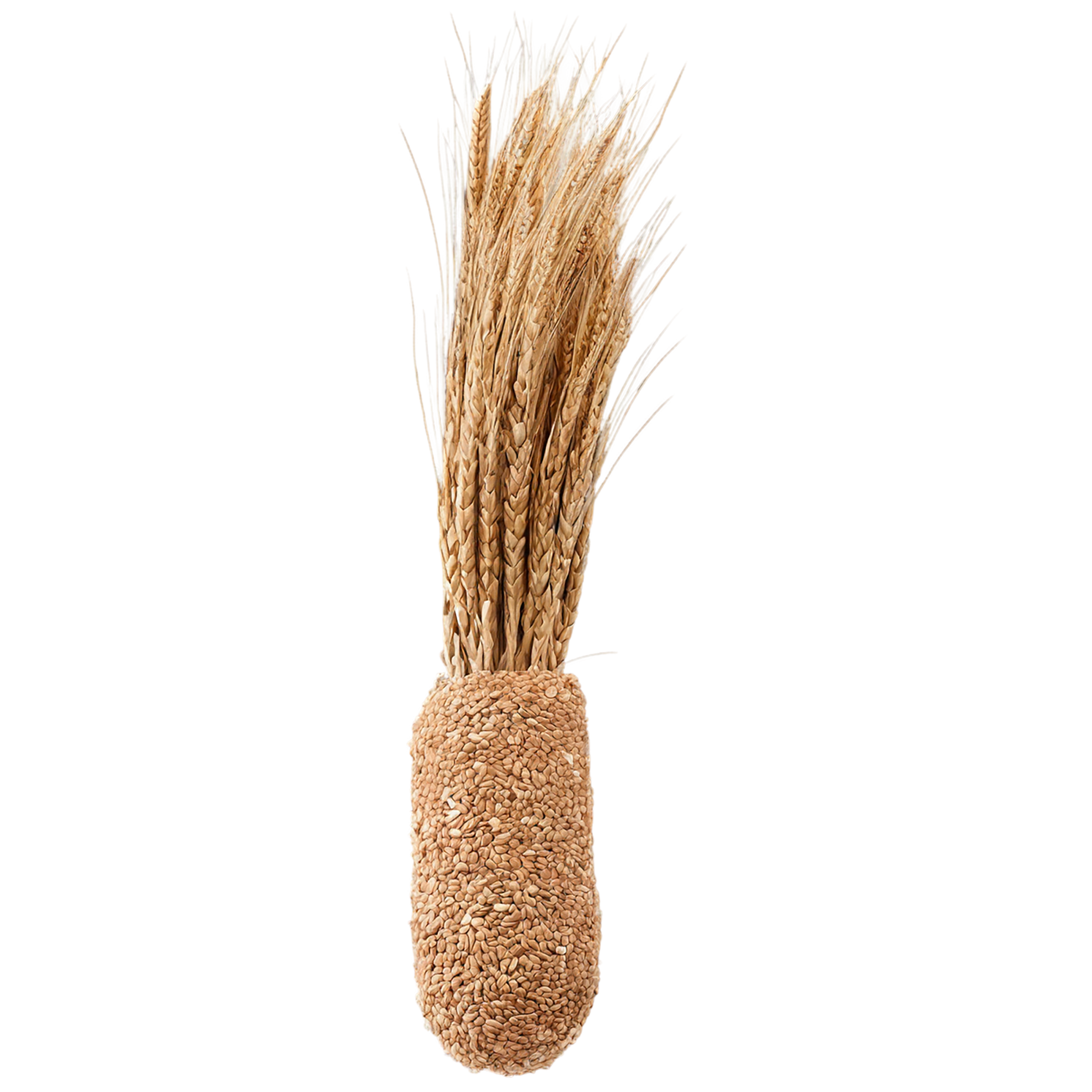 Rye grains isolated on transparent background #5758