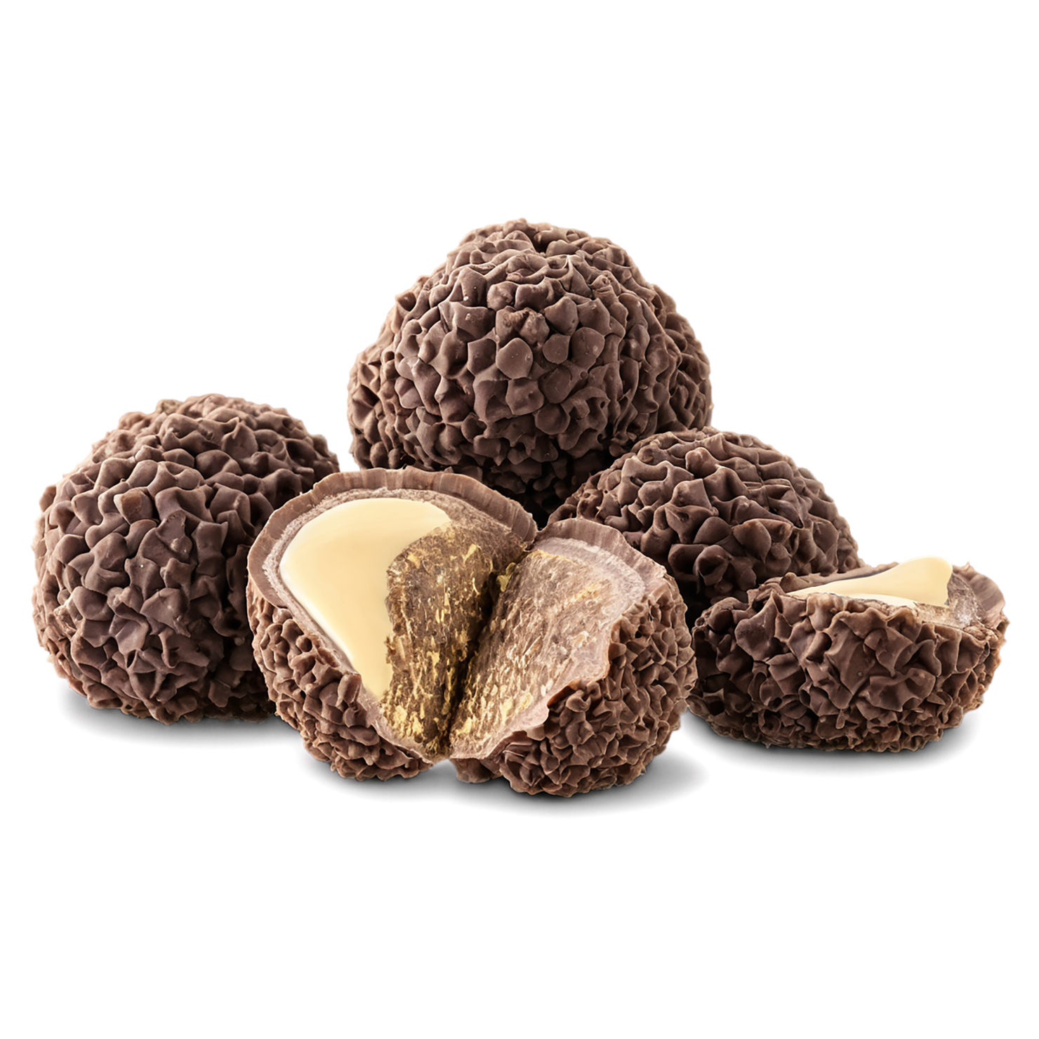 Truffles desserts isolated on transparent background #5802