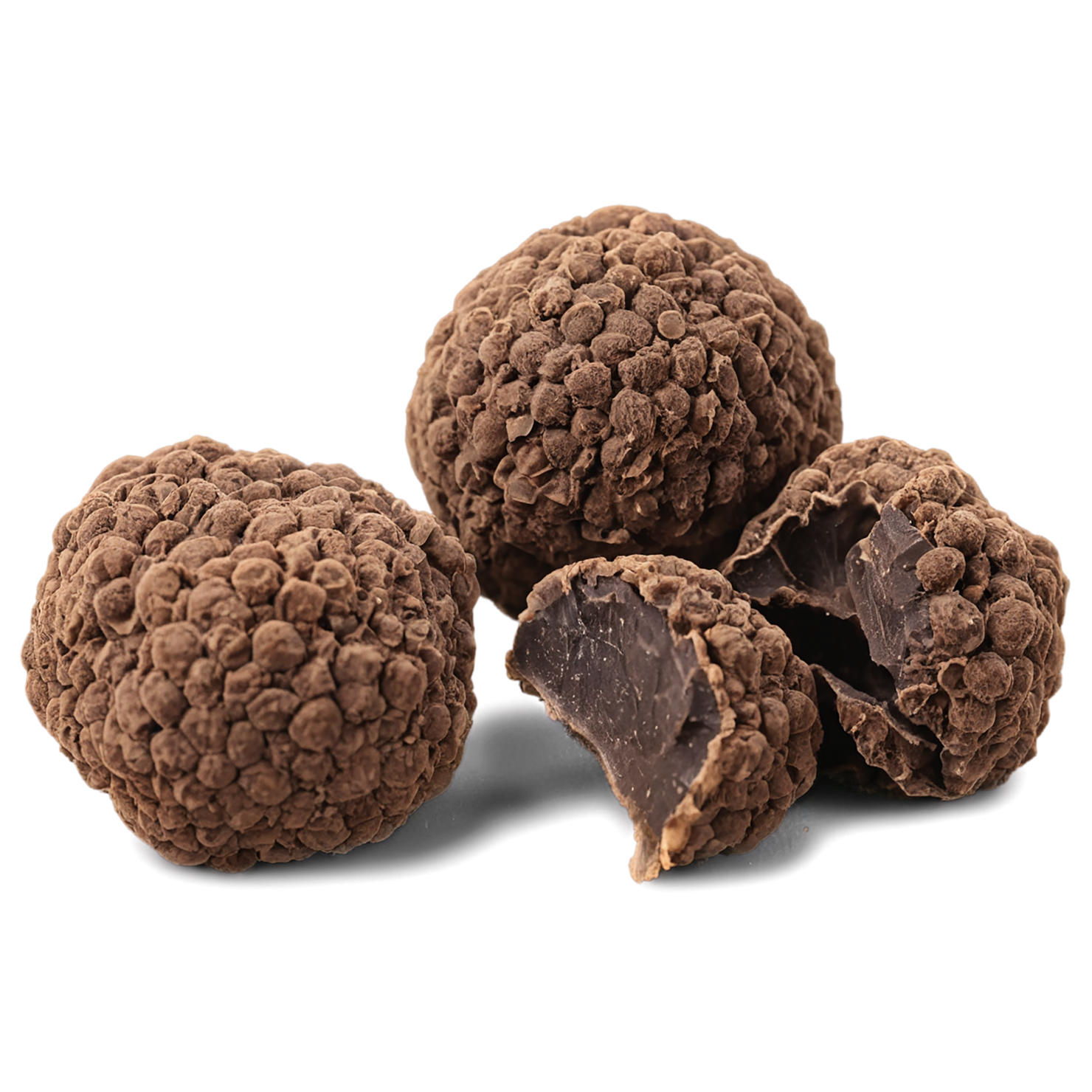 Truffles desserts isolated on transparent background #5804
