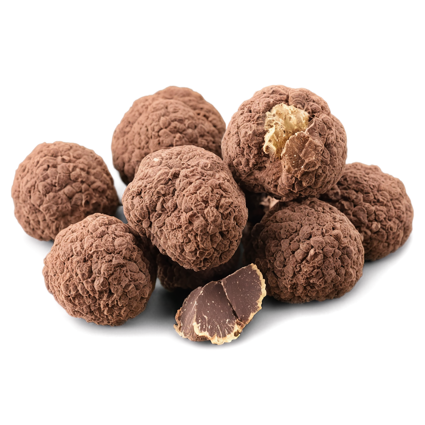 Truffles desserts isolated on transparent background #5806