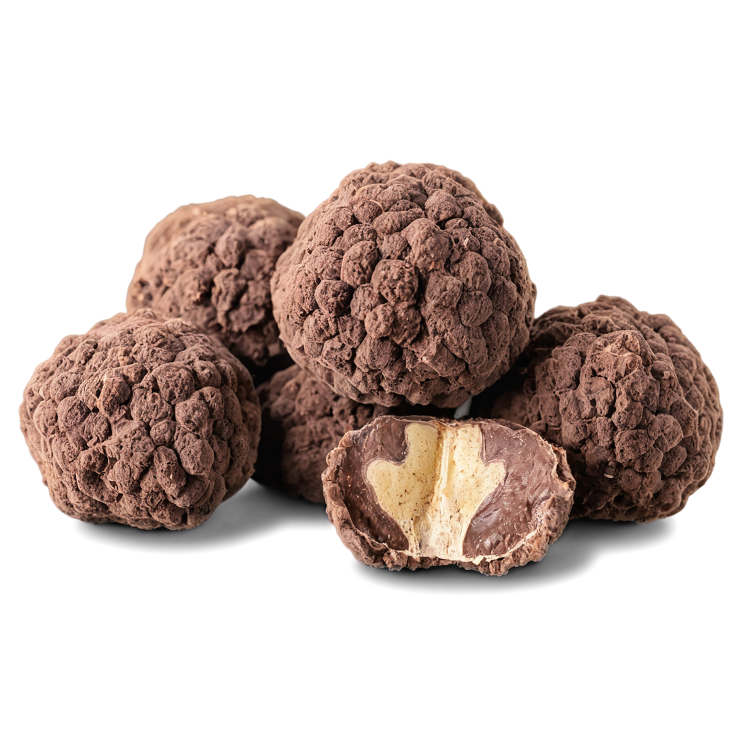 Truffles desserts isolated on transparent background #5811