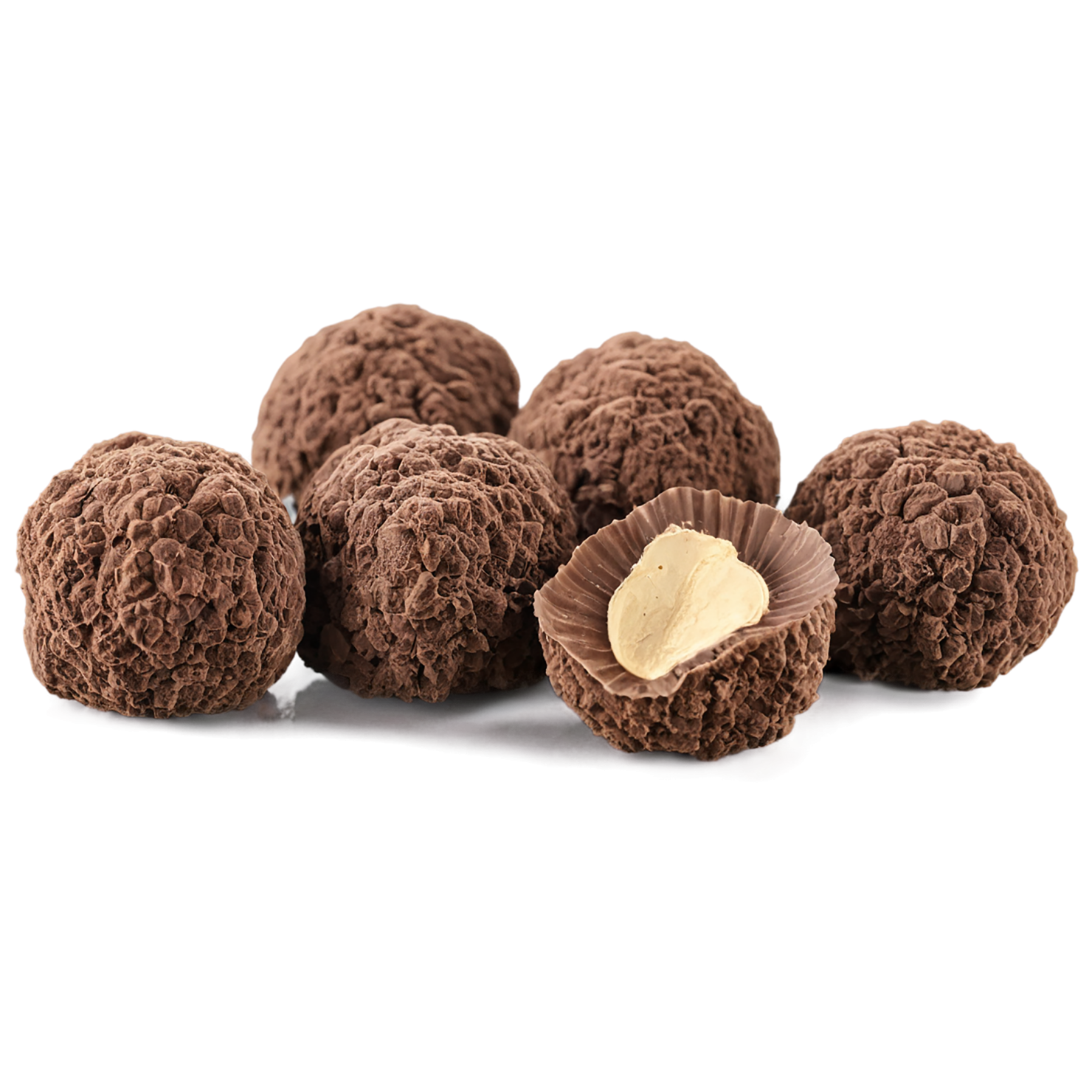 Truffles desserts isolated on transparent background #5818