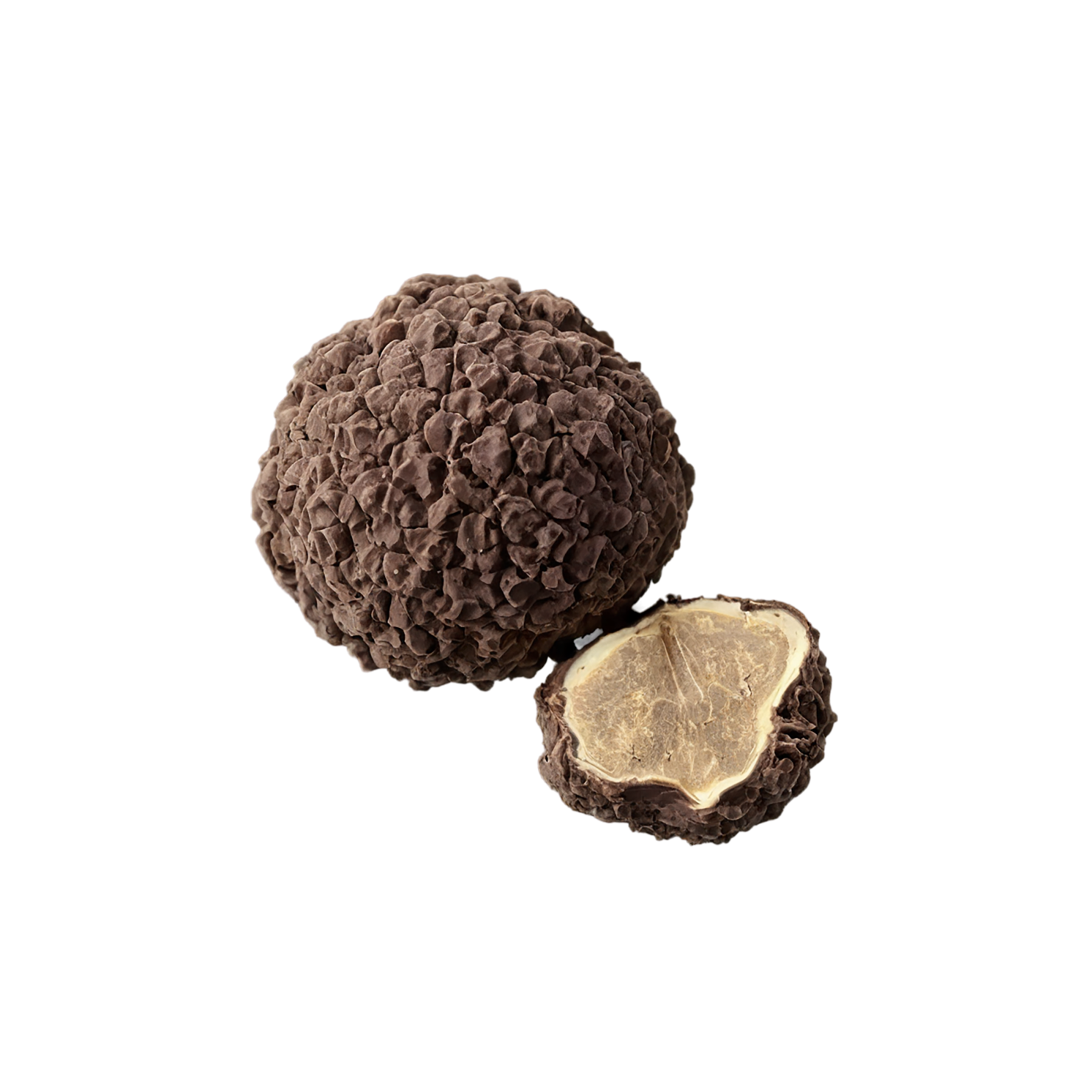 Truffles desserts isolated on transparent background #5820