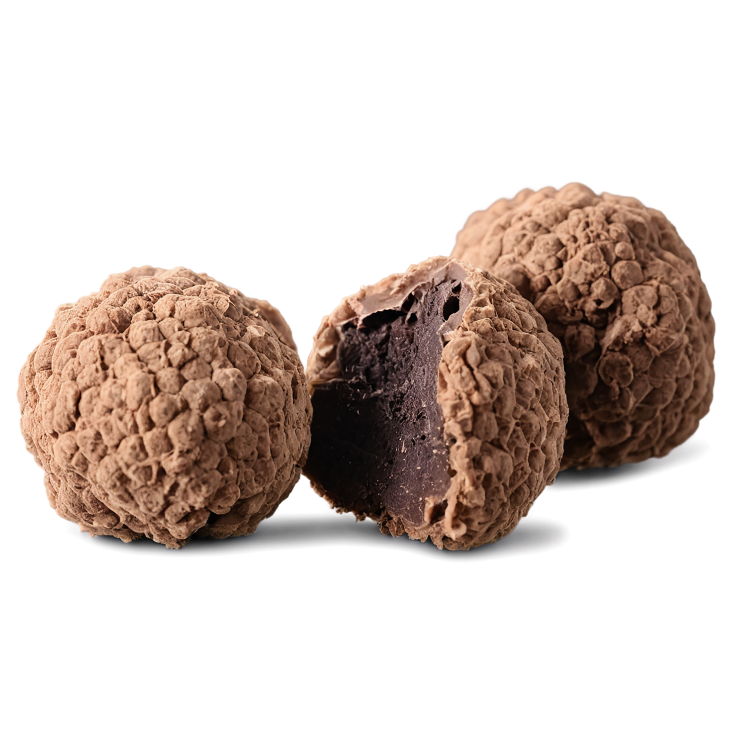 Truffles desserts isolated on transparent background #5821