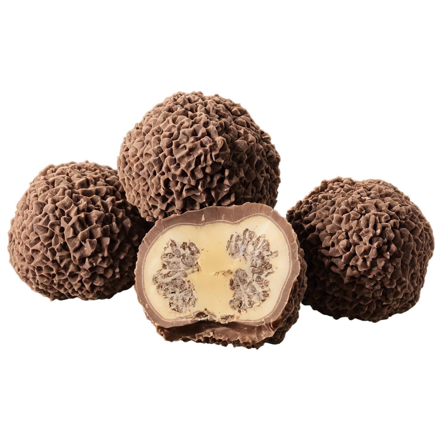 Truffles desserts isolated on transparent background #5822