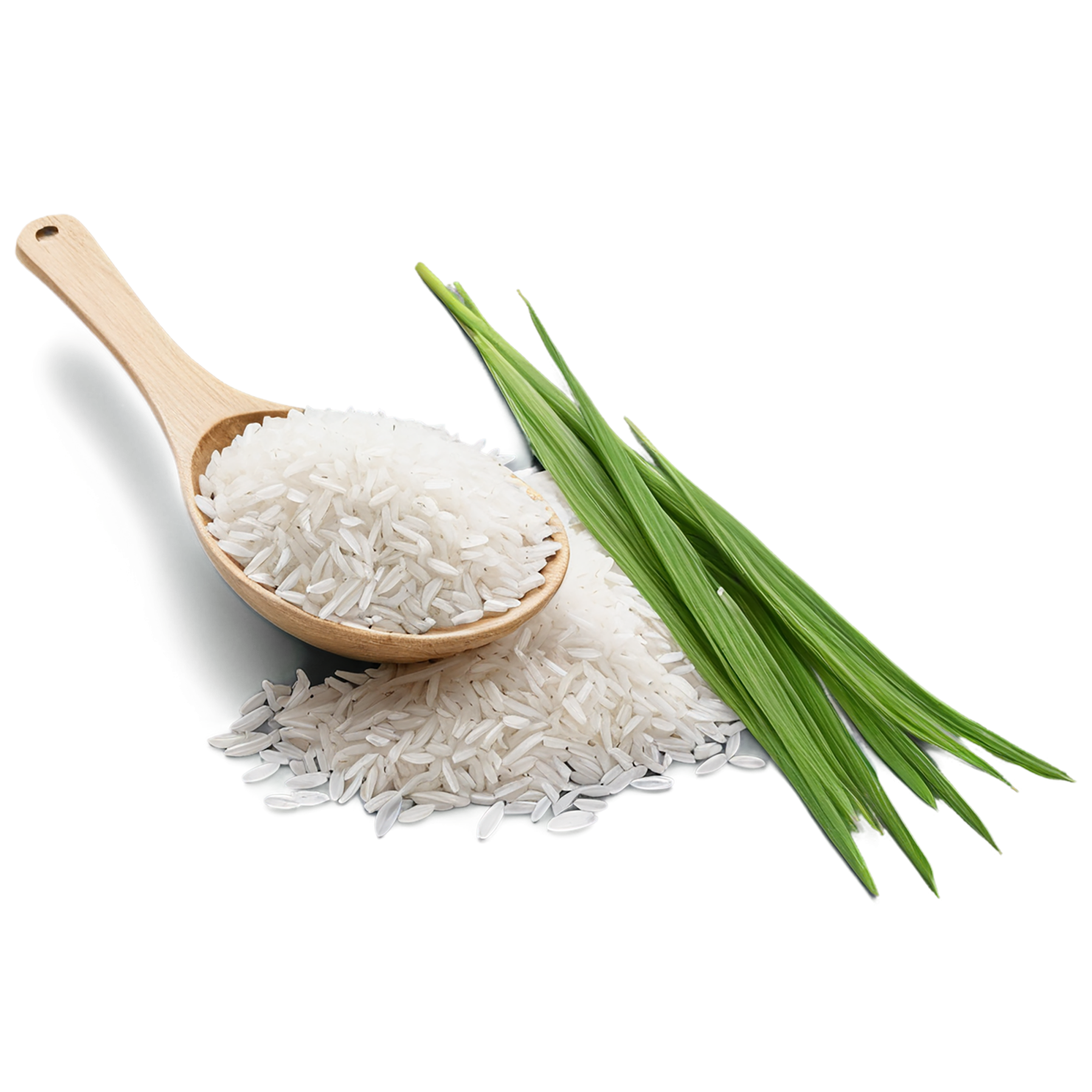 Rice grains isolated on transparent background #5838