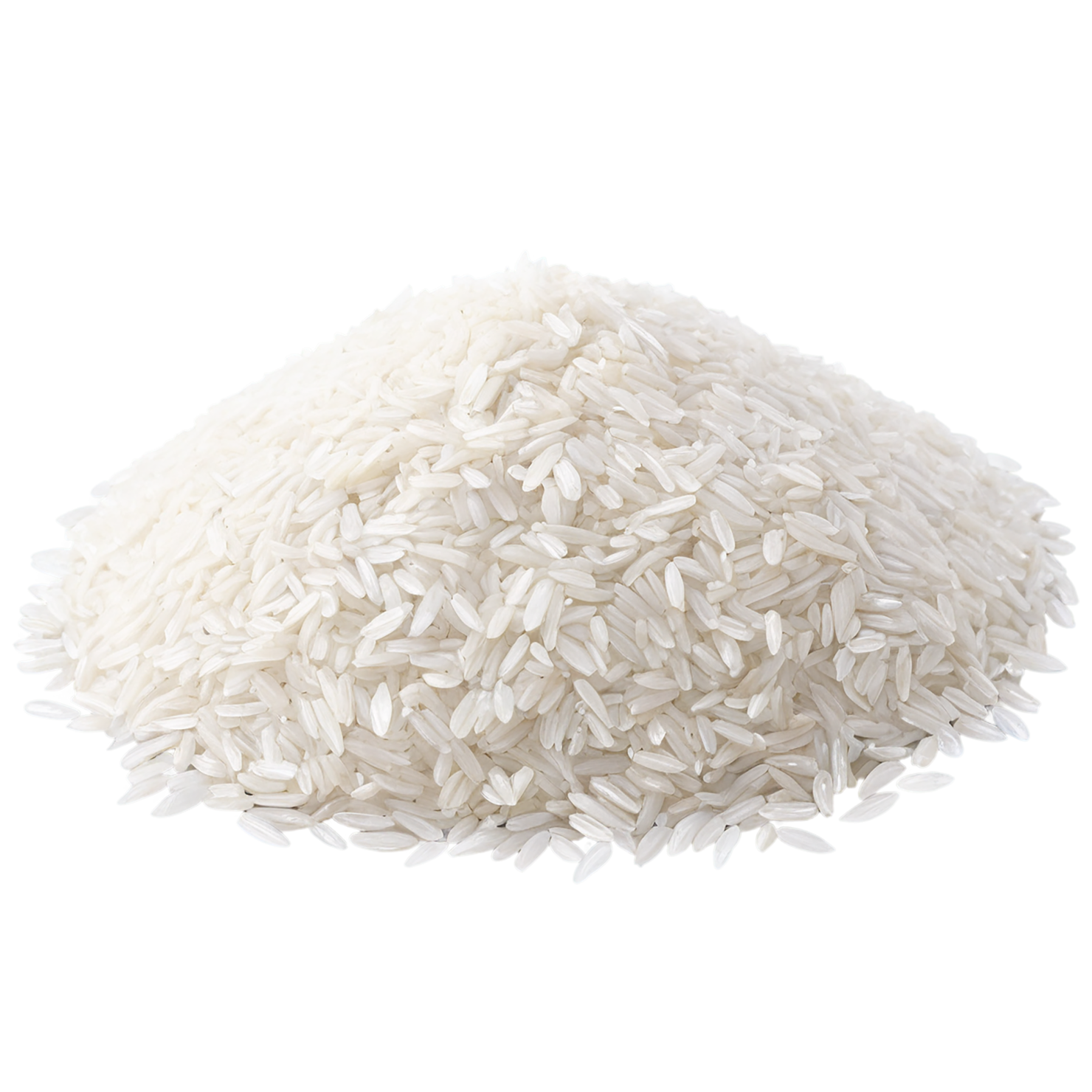 Rice grains isolated on transparent background #5857