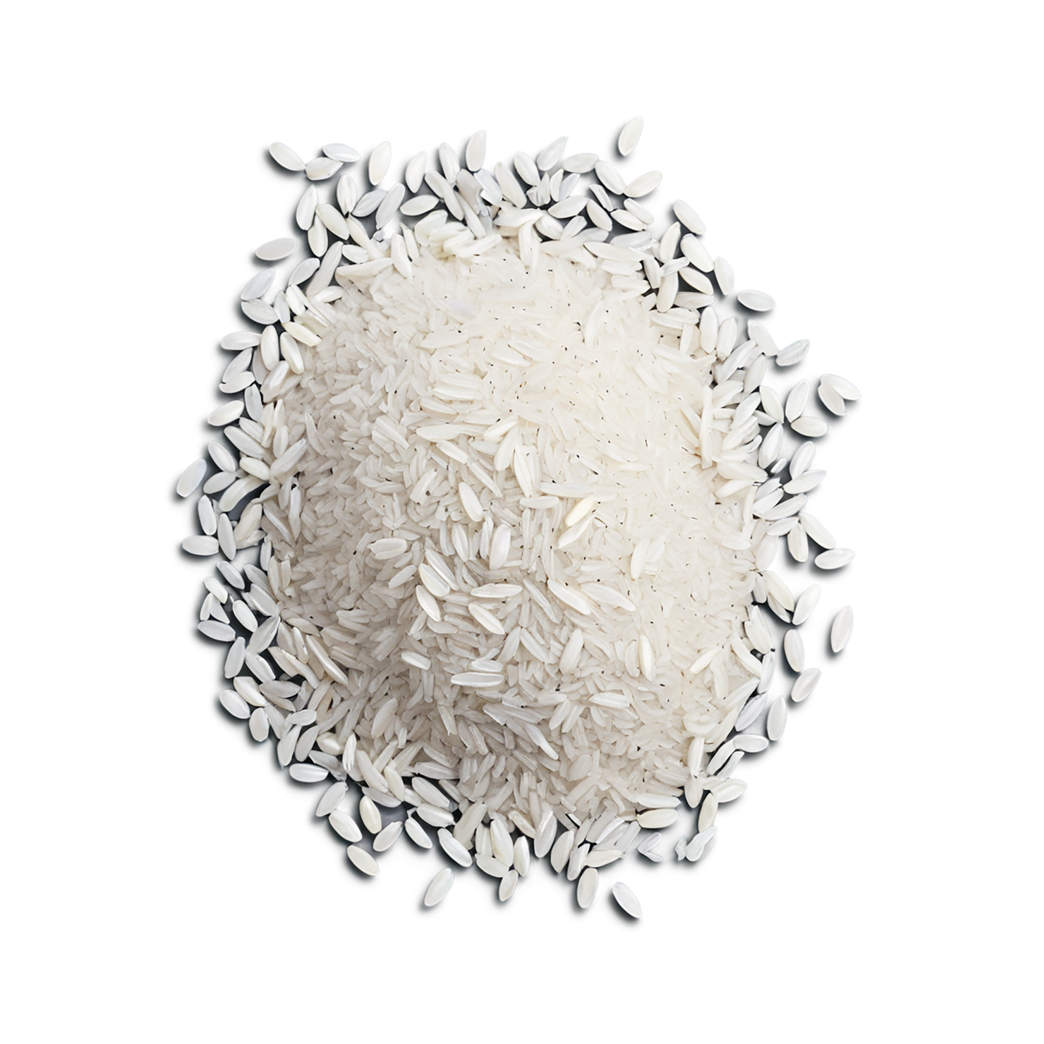 Rice grains isolated on transparent background #5867