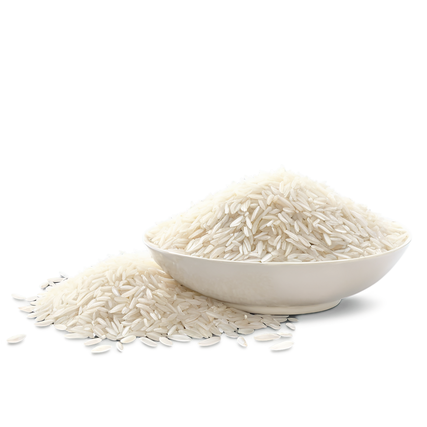 Rice grains isolated on transparent background #5881