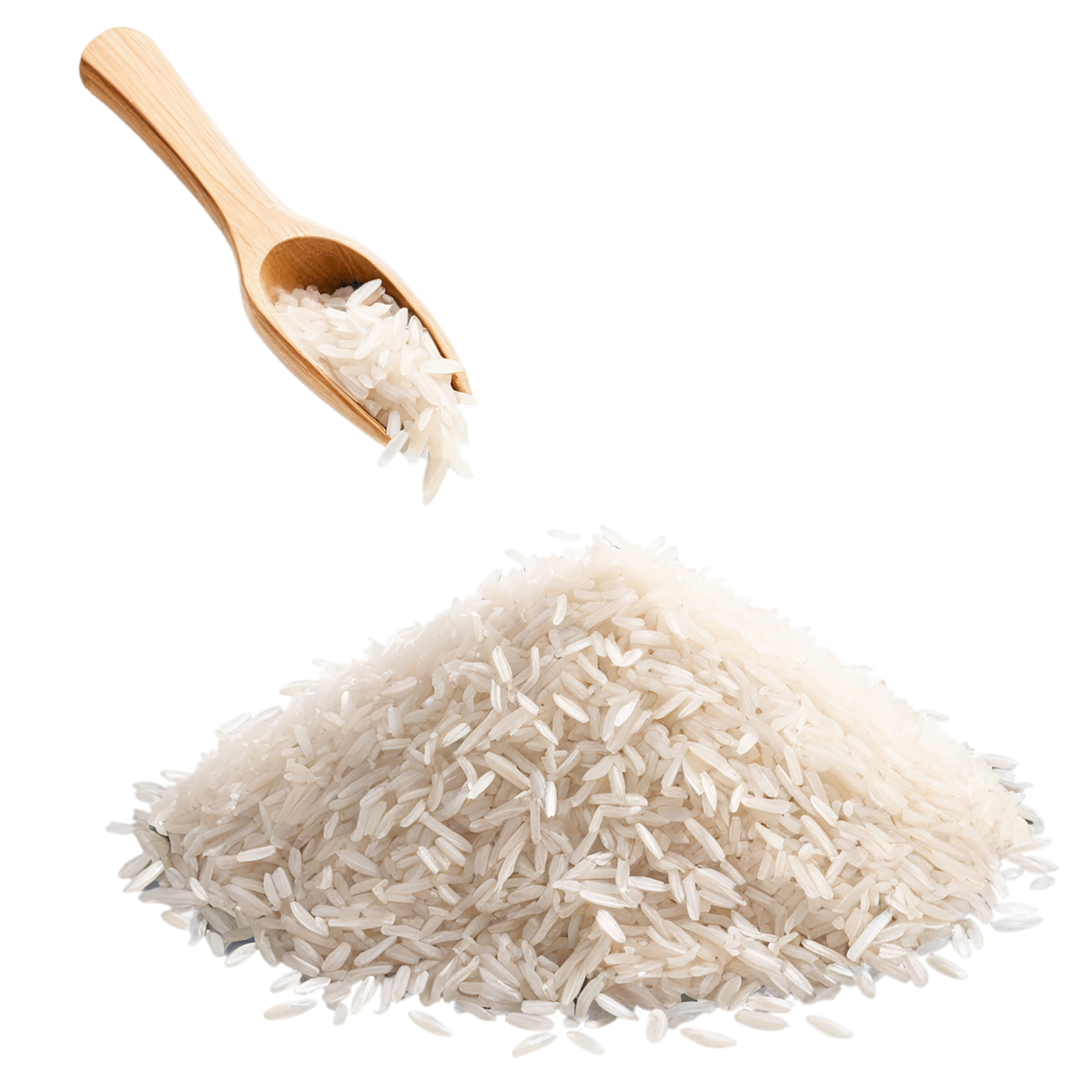 Rice grains isolated on transparent background #5889