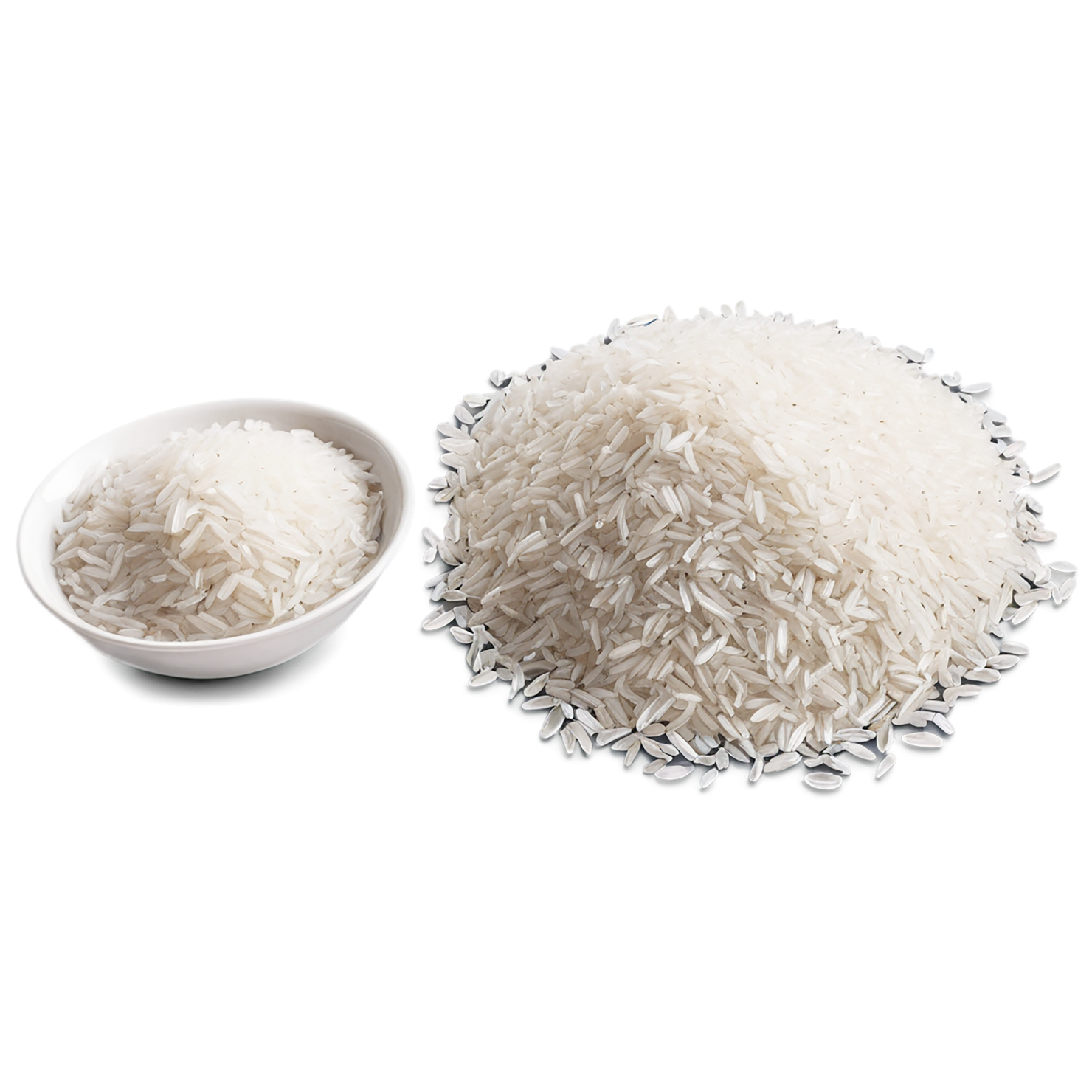 Rice grains isolated on transparent background #5892
