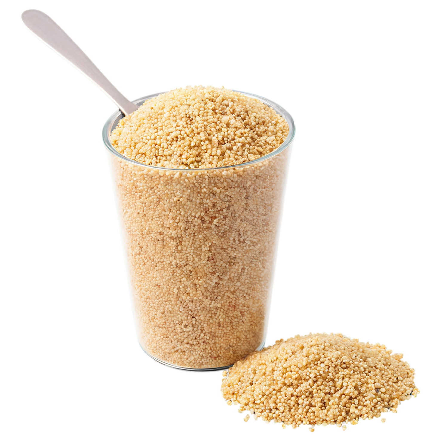 Quinoa grains isolated on transparent background #5924