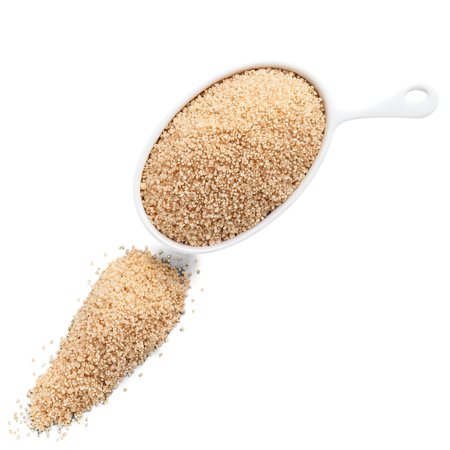 Quinoa grains isolated on transparent background #5934