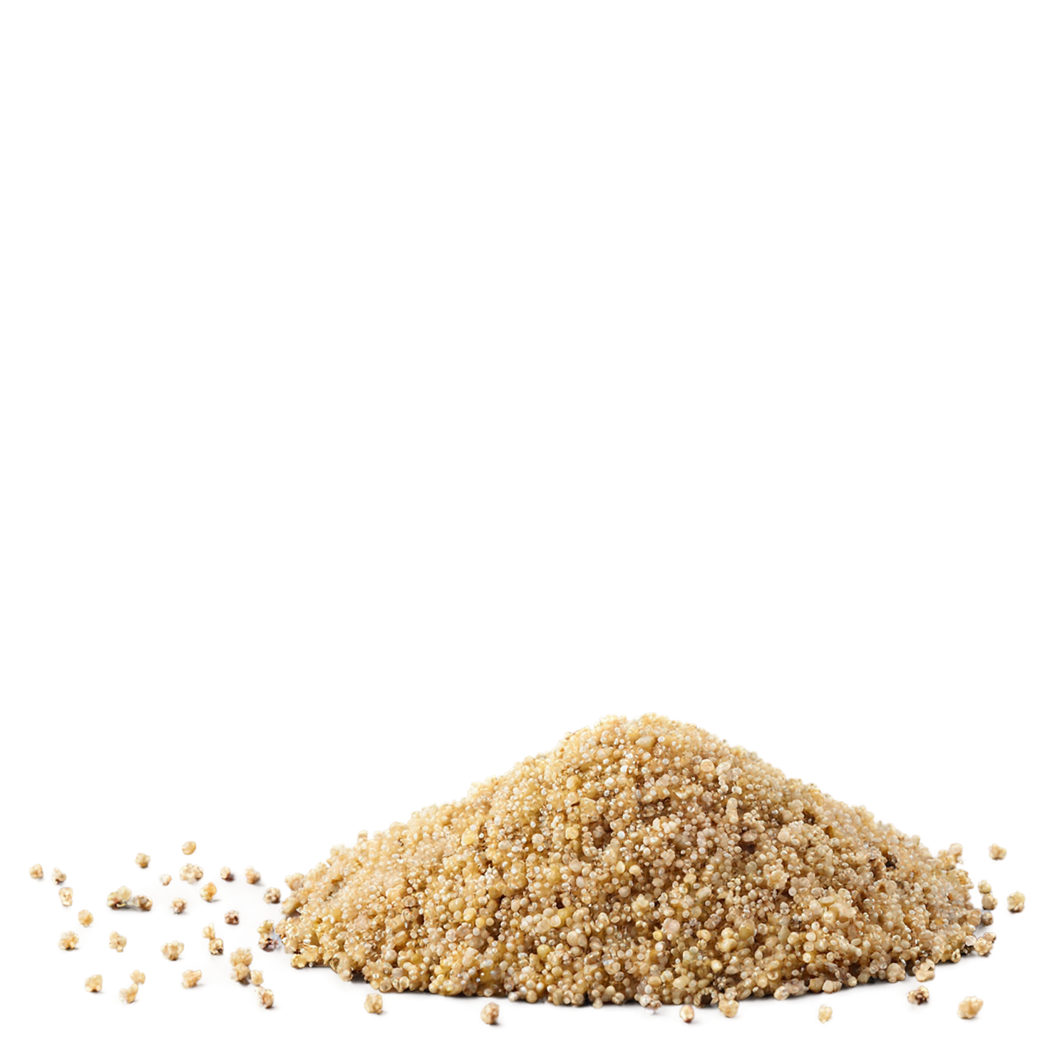 Quinoa grains isolated on transparent background #5959
