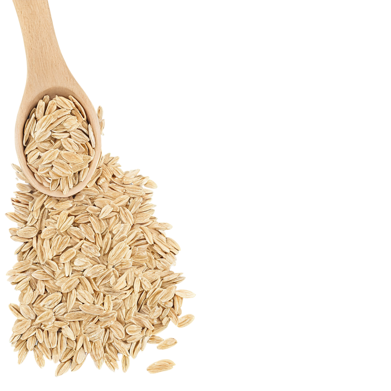 Oats grains isolated on transparent background #6018