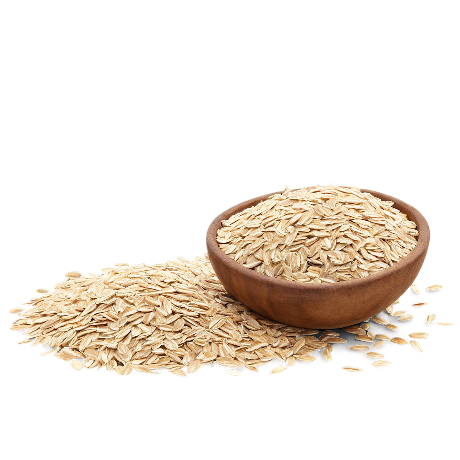 Oats grains isolated on transparent background #6028