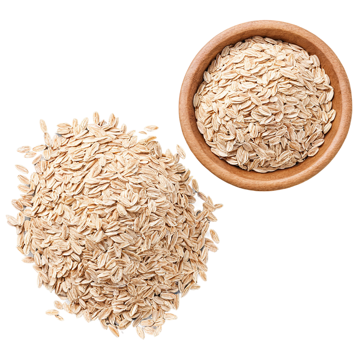 Oats grains isolated on transparent background #6035