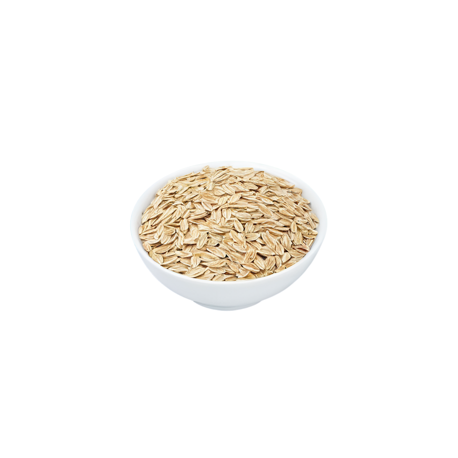 Oats grains isolated on transparent background #6060