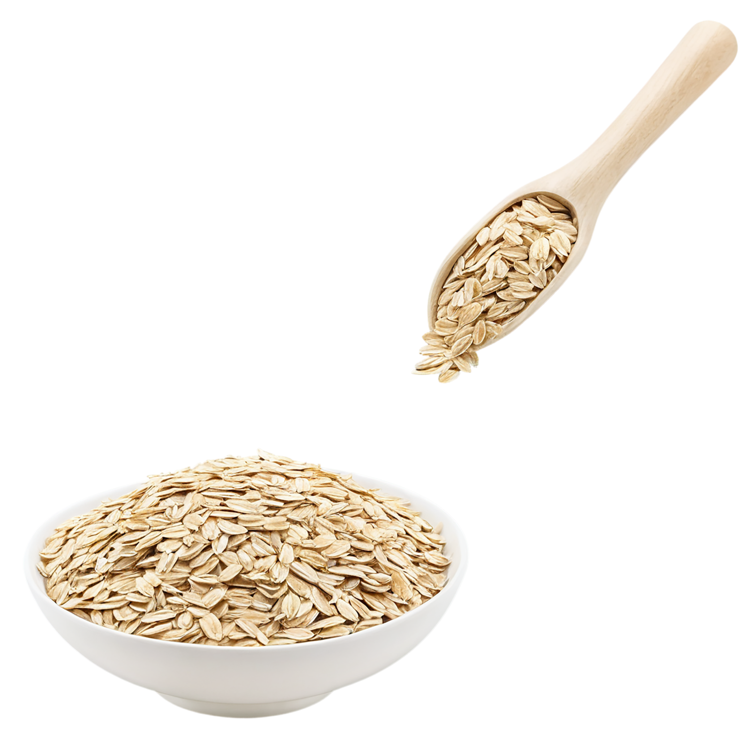 Oats grains isolated on transparent background #6087