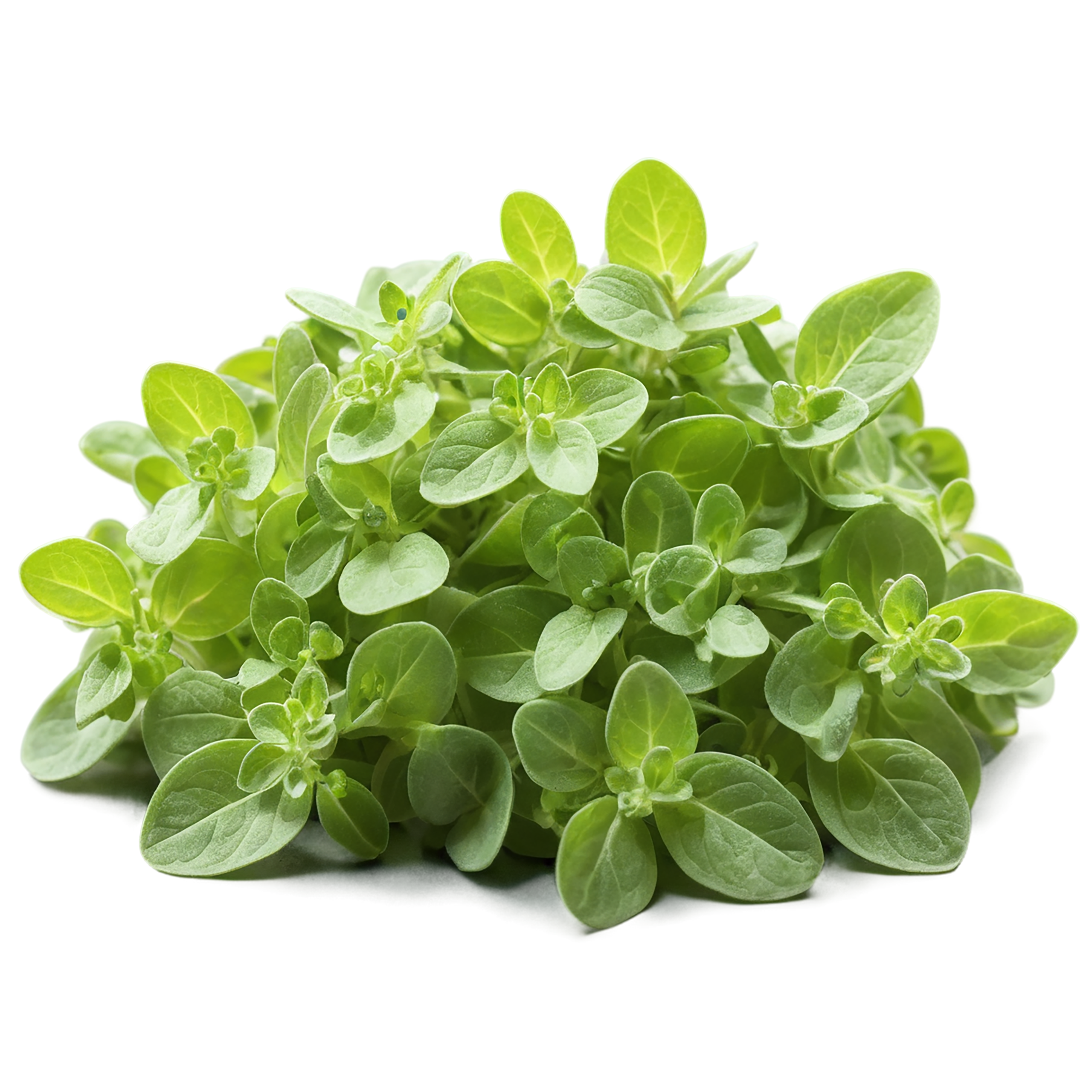 Marjoram Herbs isolated on transparent background, #7174