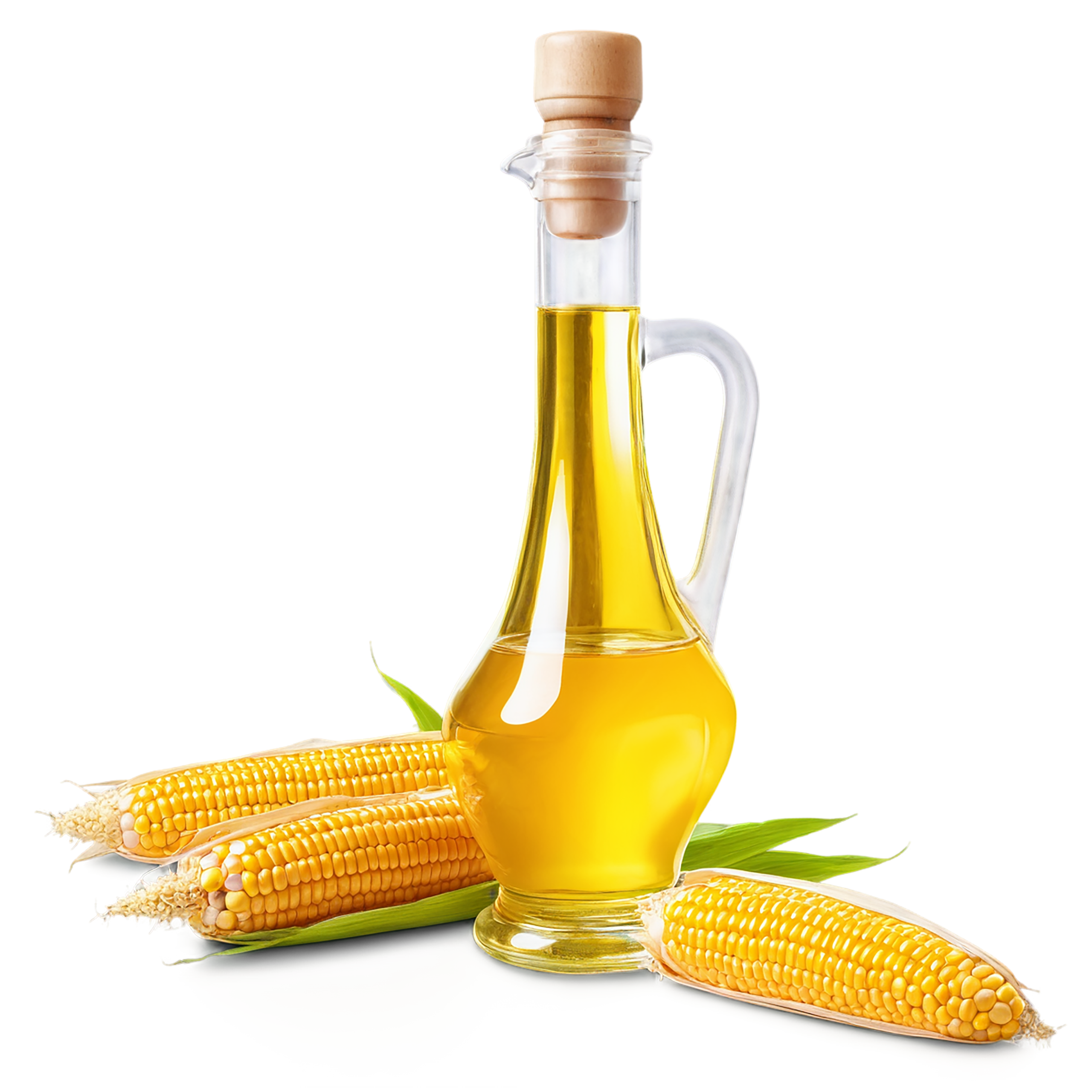 Corn oil isolated on transparent background, #7705
