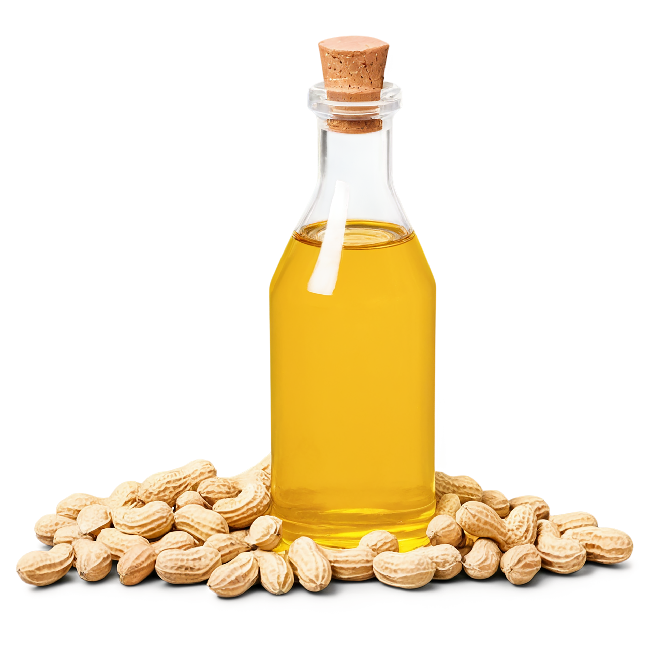 Peanut oil isolated on transparent background, #7917