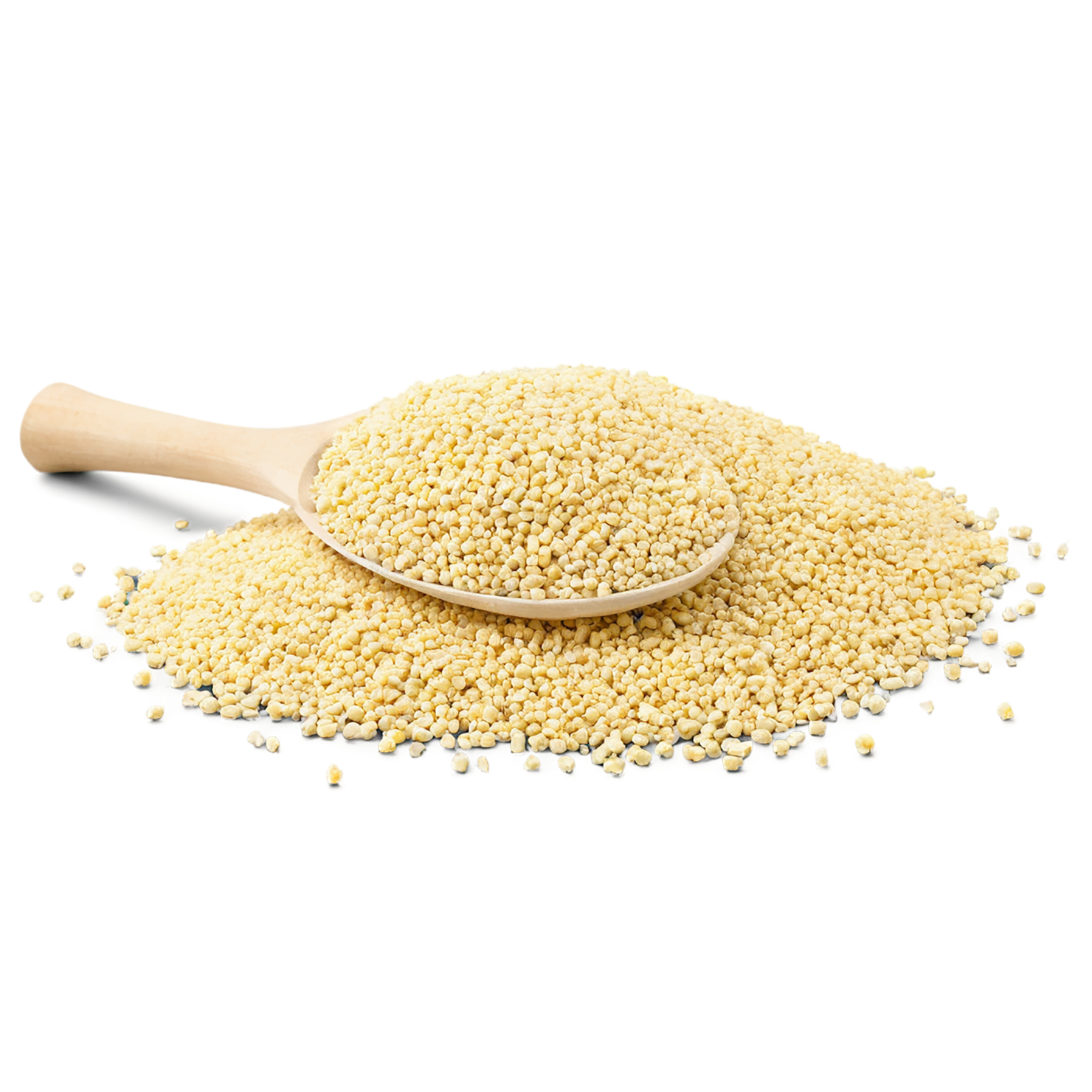Millet grains isolated on transparent background, #6114