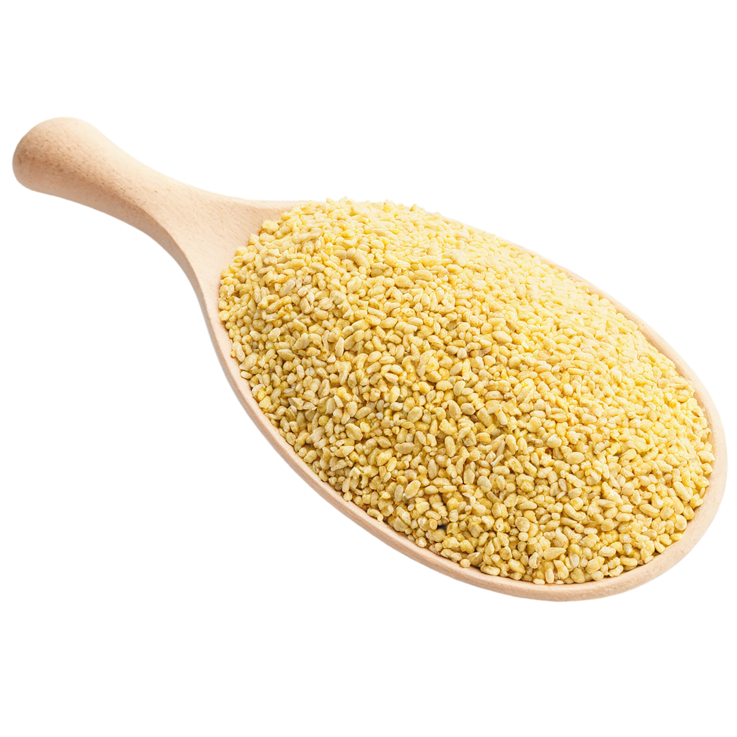 Millet grains isolated on transparent background, #6132