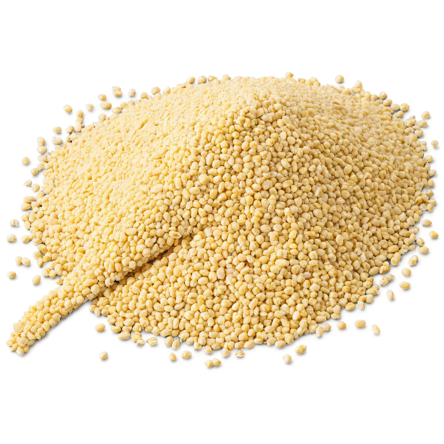 Millet grains isolated on transparent background, #6137