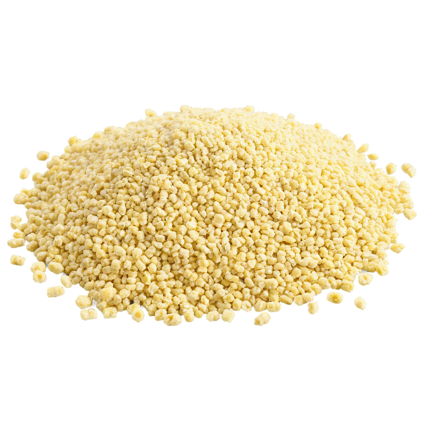 Millet grains isolated on transparent background, #6153