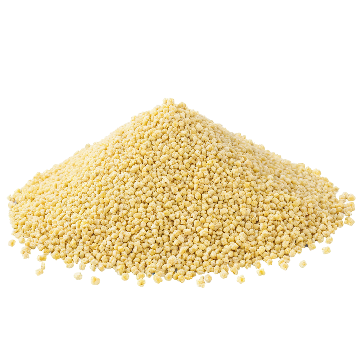 Millet grains isolated on transparent background, #6154