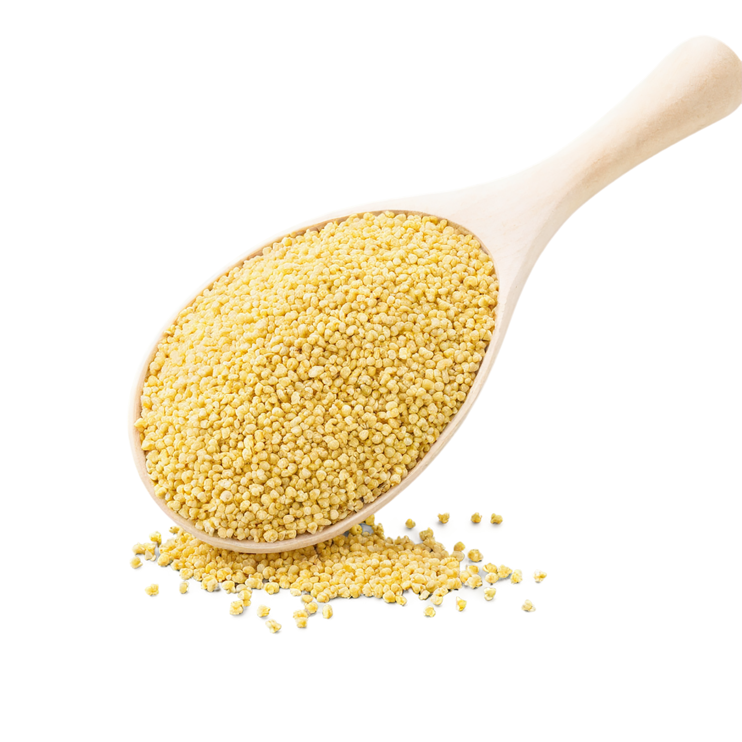 Millet grains isolated on transparent background, #6161