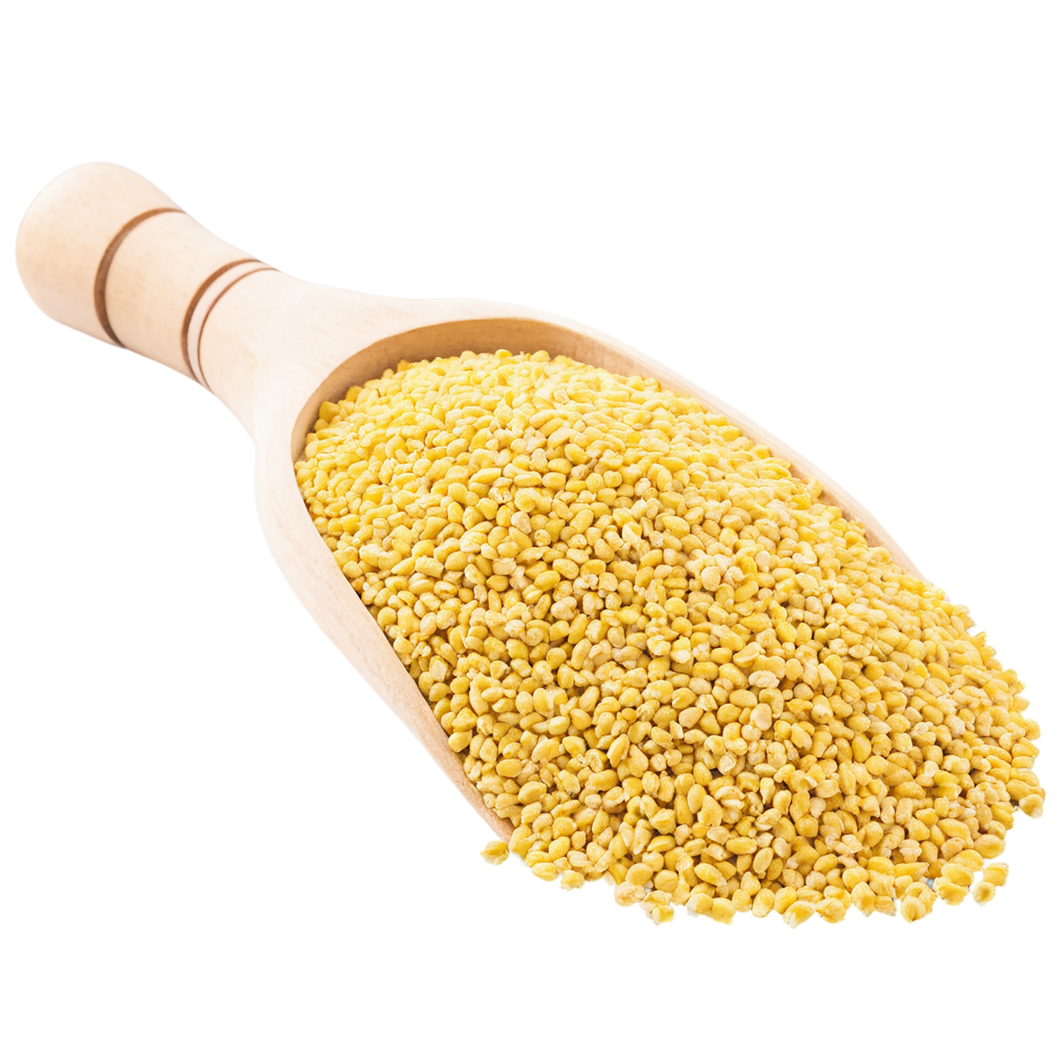 Millet grains isolated on transparent background, #6163