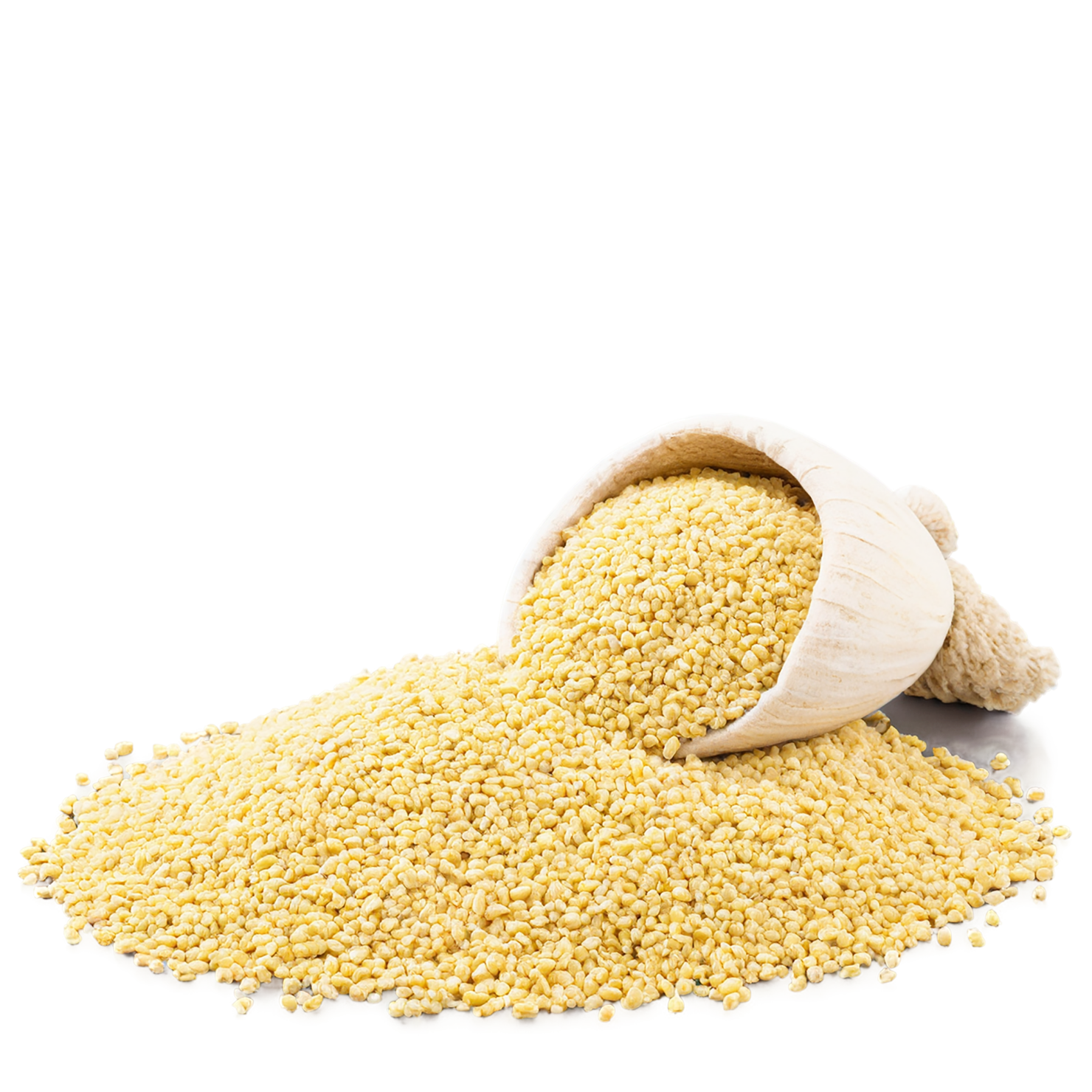 Millet grains isolated on transparent background, #6167