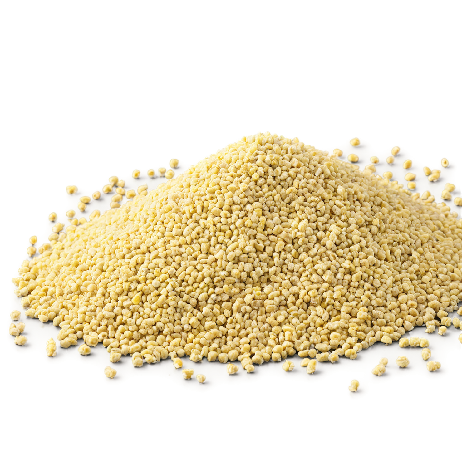 Millet grains isolated on transparent background, #6173