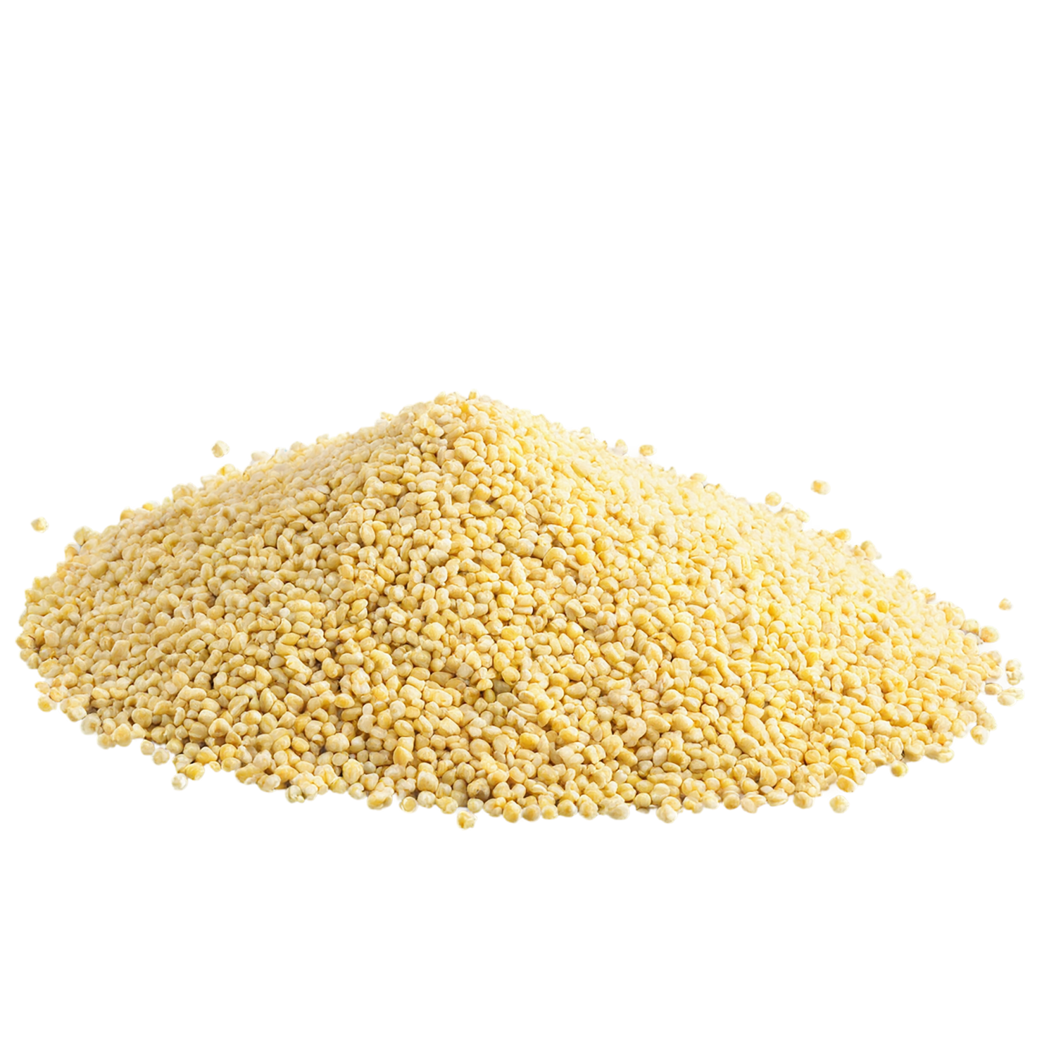 Millet grains isolated on transparent background, #6179