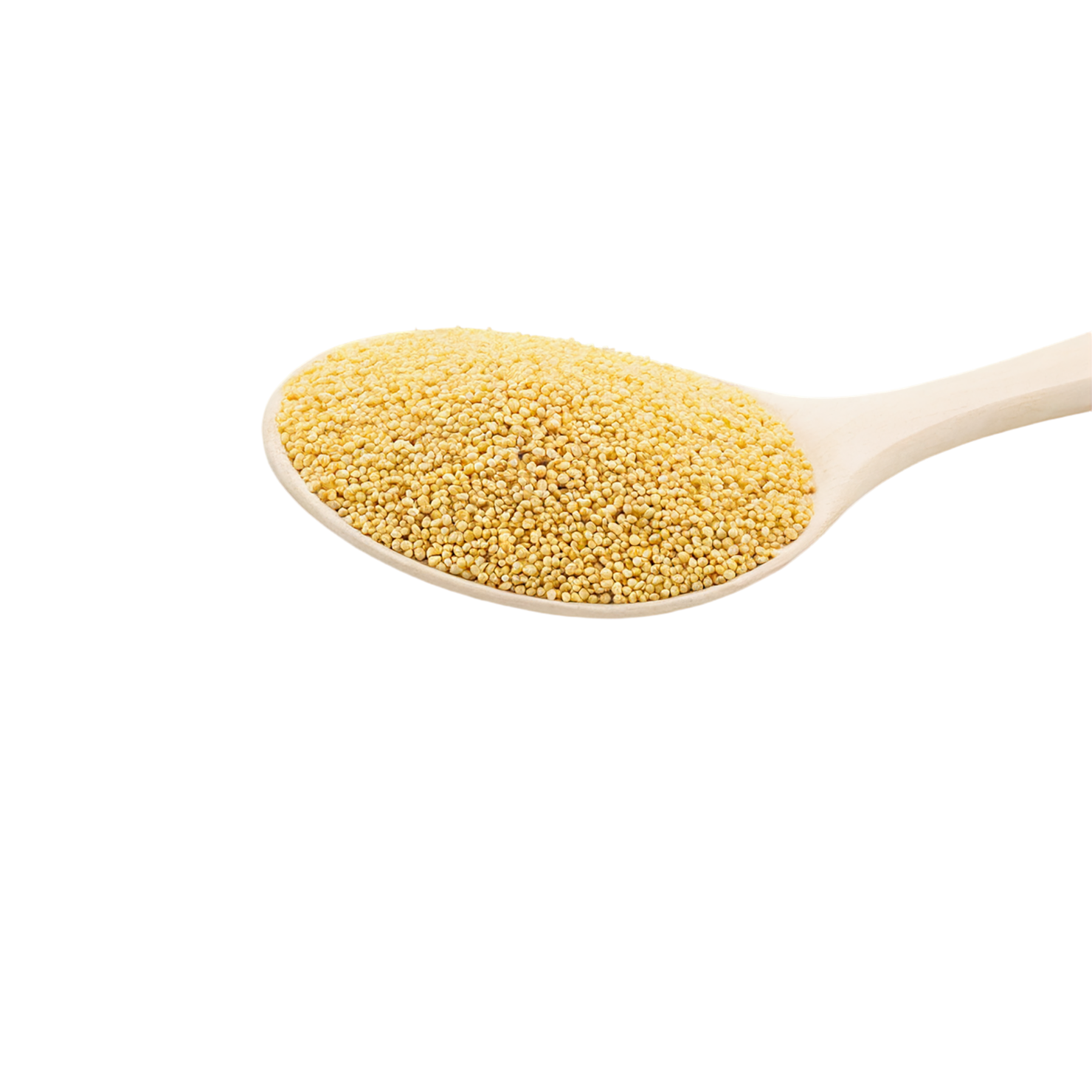 Millet grains isolated on transparent background, #6180