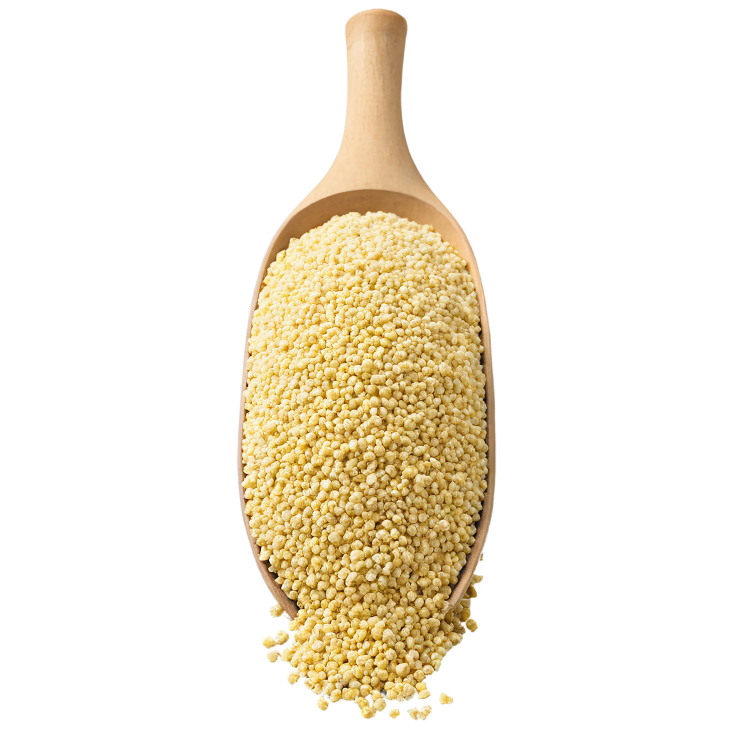 Millet grains isolated on transparent background, #6181