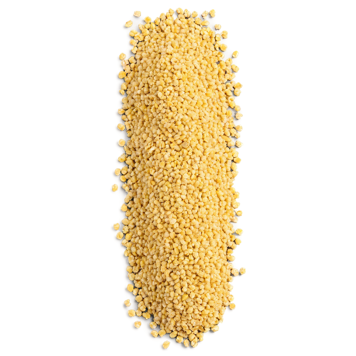 Millet grains isolated on transparent background, #6182